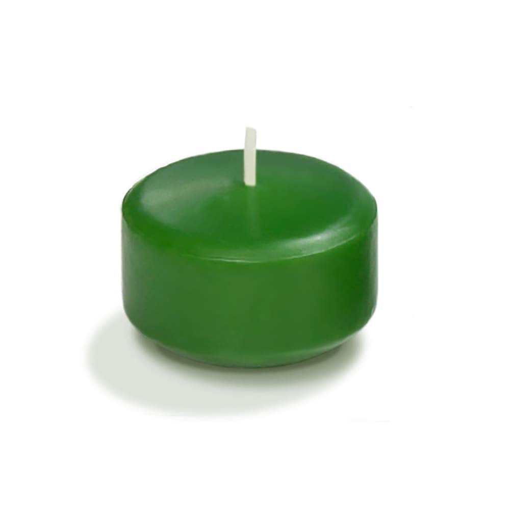 yummi Case of 120 1.75" Hunter Green Floating Candles