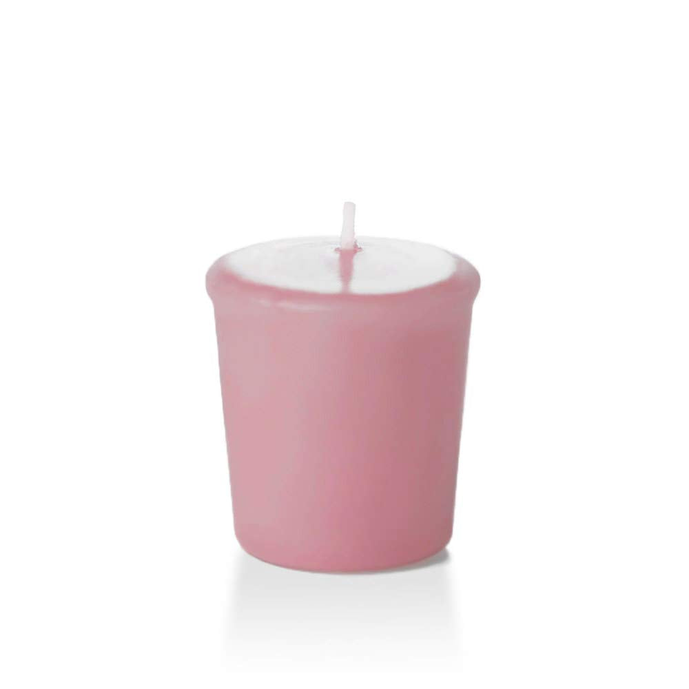 yummi Case of 54 15hr Light Rose Votive Candles