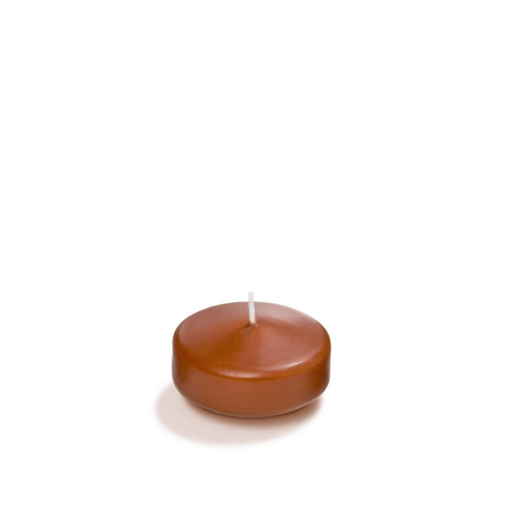 yummi 2.25" Toffee Floating Candles - 6 per Pack