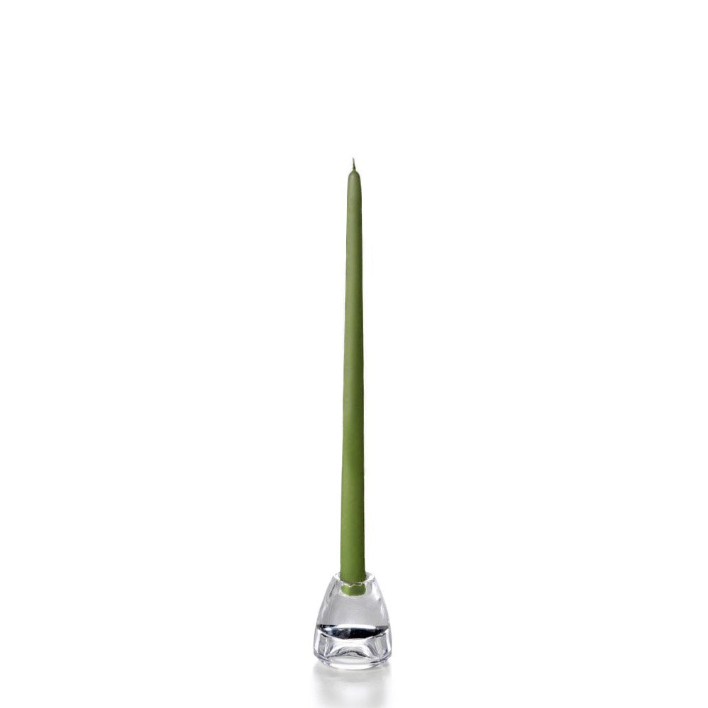yummi Green Tea Taper Candles -15 inch - 12 per Pack