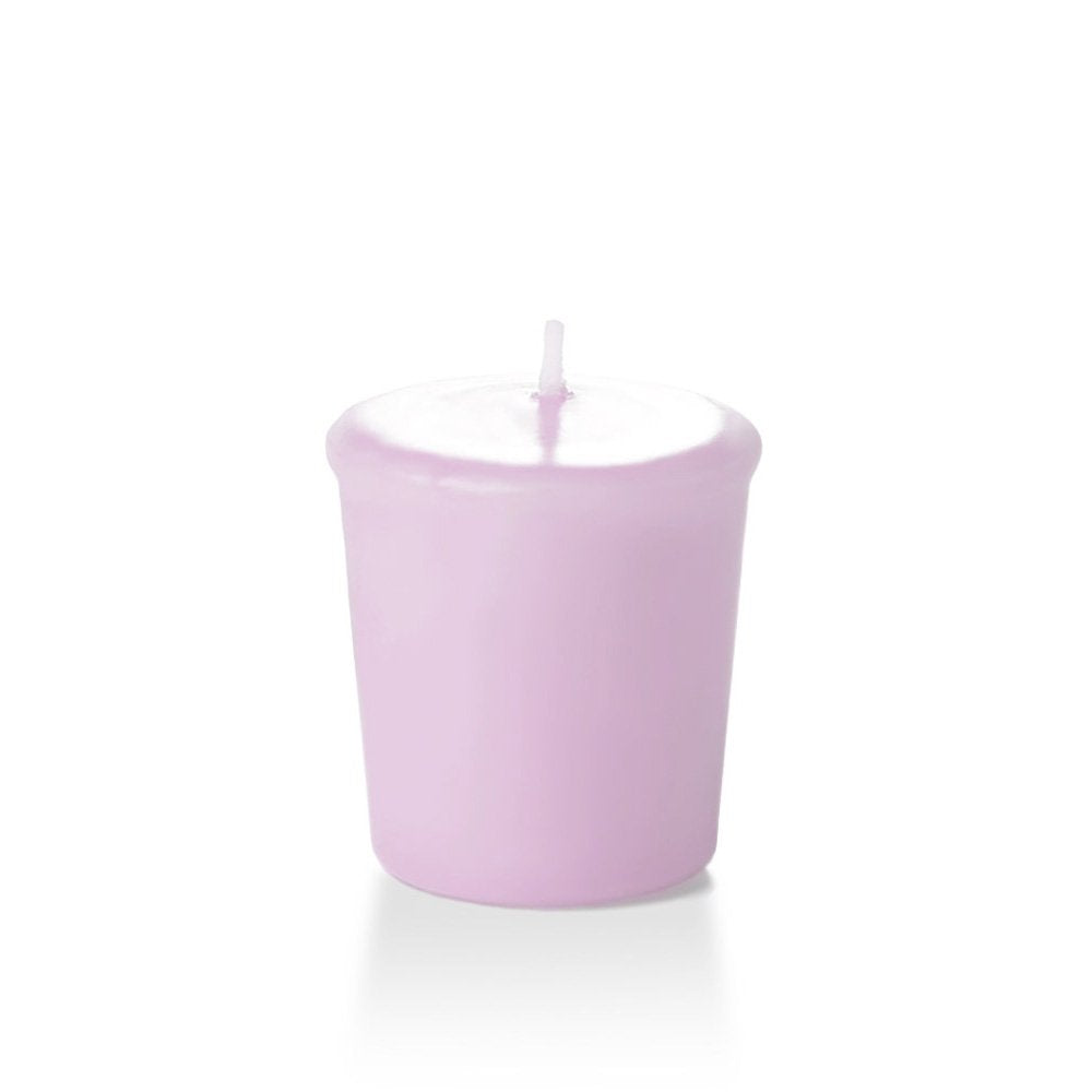 yummi 15hr Unscented Violet Votive Candles - 9 per Pack