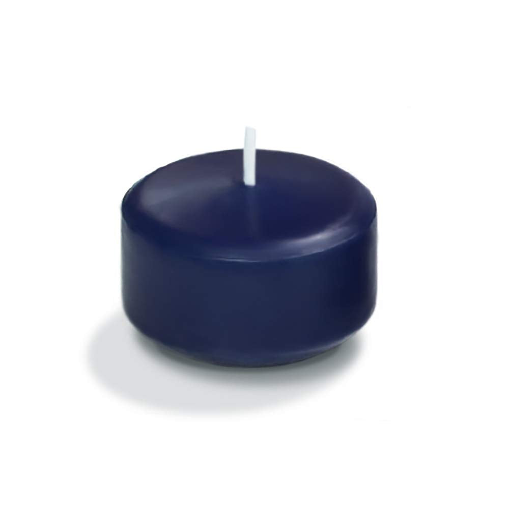 yummi Case of 120 1.75" Navy Blue Floating Candles