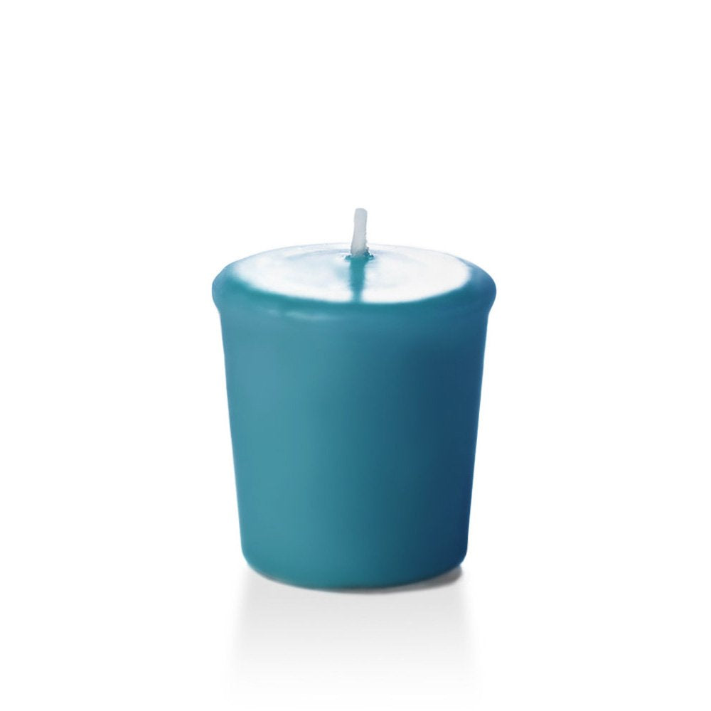 yummi Case of 54 15hr Turquoise Votive Candles