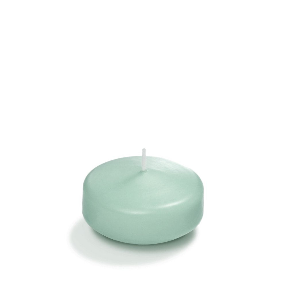 yummi Case of 18 3" Blue Jade Floating Candles