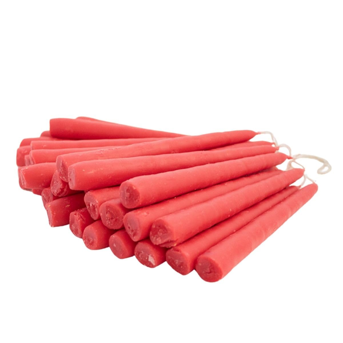 Luz Maria Sebo Candle 26 Pieces (Red)