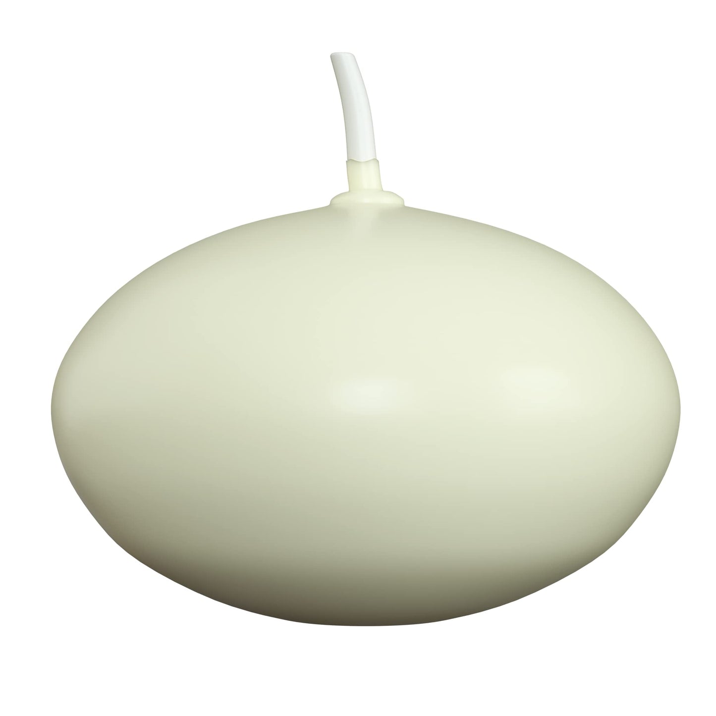Bolsius Unscented 1.75" Floating Candles – Set of 60 Ivory Floating Candles – Cute and Elegant Burning Candles – Candles with Nice and Smooth Flame – Party Accessories