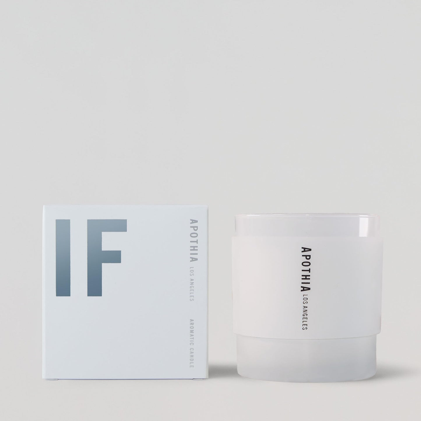 APOTHIA - IF Candle | Modern White Floral & Citrus | Naturally Derived Soy Wax Blend | Cruelty-Free Candle | Up to 60 Hour Long Burn Time | 9 oz