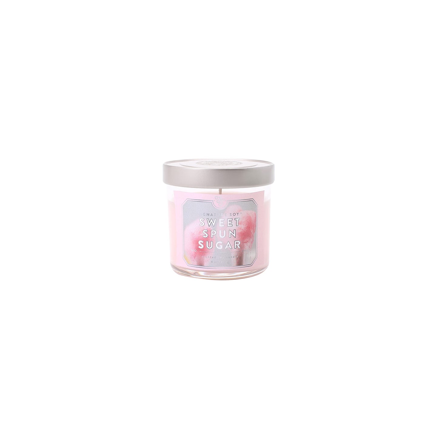 Signature Soy Lidded Sweet Spun Sugar Scented Candle