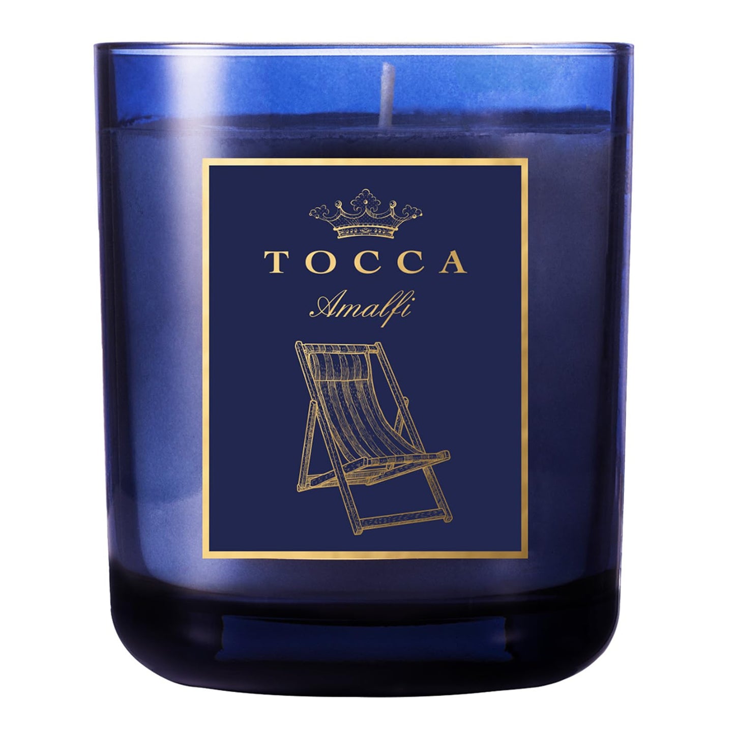 TOCCA Amalfi 10oz Candle - Grapefruit & Cucumber Scented, Hand Poured Soy-Wax Blend with 100% Cotton Wick, 60 Hour Burn Time