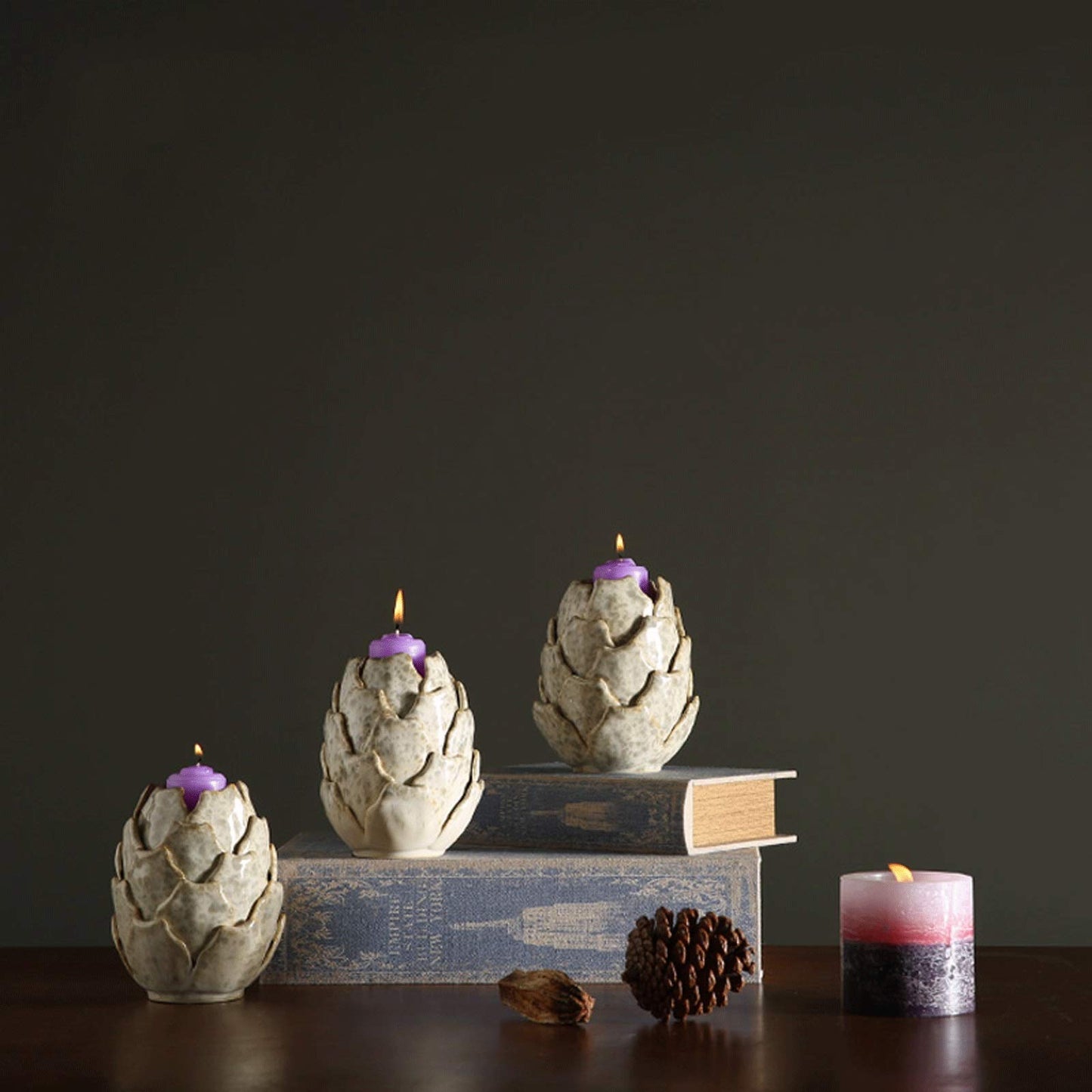 XILIN-1987 Candle Holderss Creativity Tea Light Candle Holder, Candlesticks for Home Decor Centerpiece, Perfect Centerpieces for Weddings, Parties and Home Decor Decorative Candlestick
