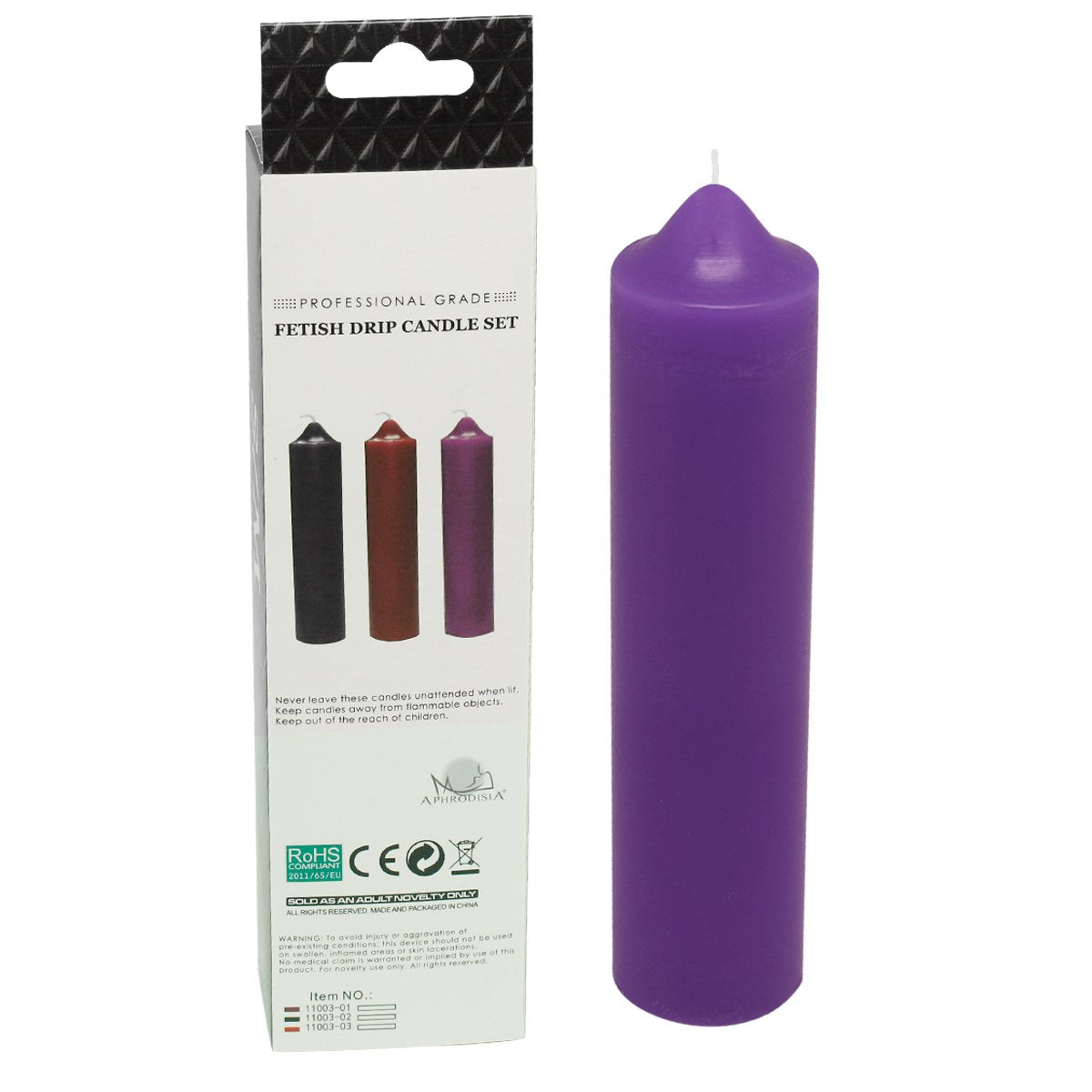 Low Temperature Candles, Romantic lCandles for Couples (1PCS) (Purple)