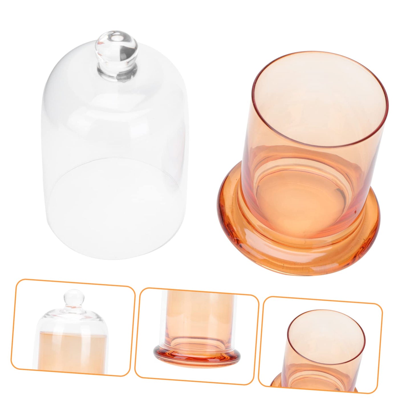 Cabilock 1set Candlestick Creative Candle Cups for Weddings Home Decor and Table Centerpieces Versatile Stylish Candle Holders for Special Occasions