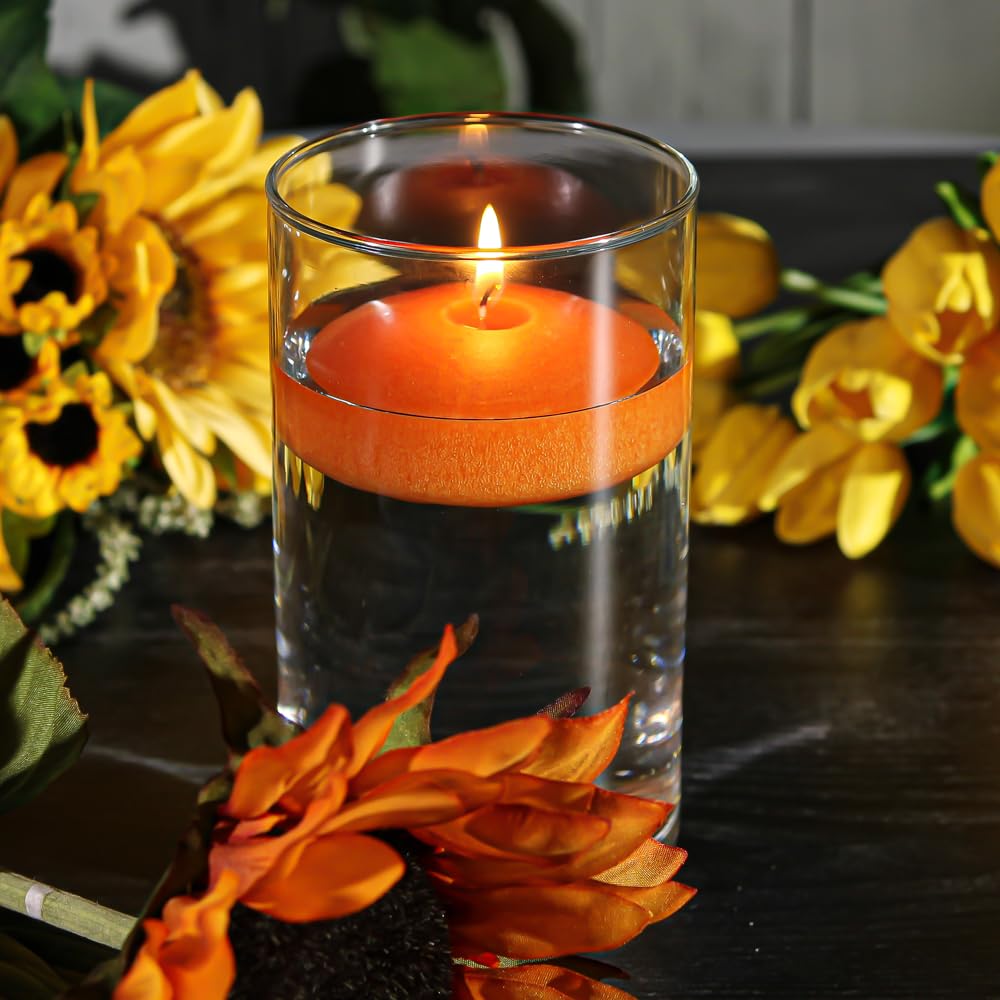 Richland Floating Candles 3" Yellow Set of 12