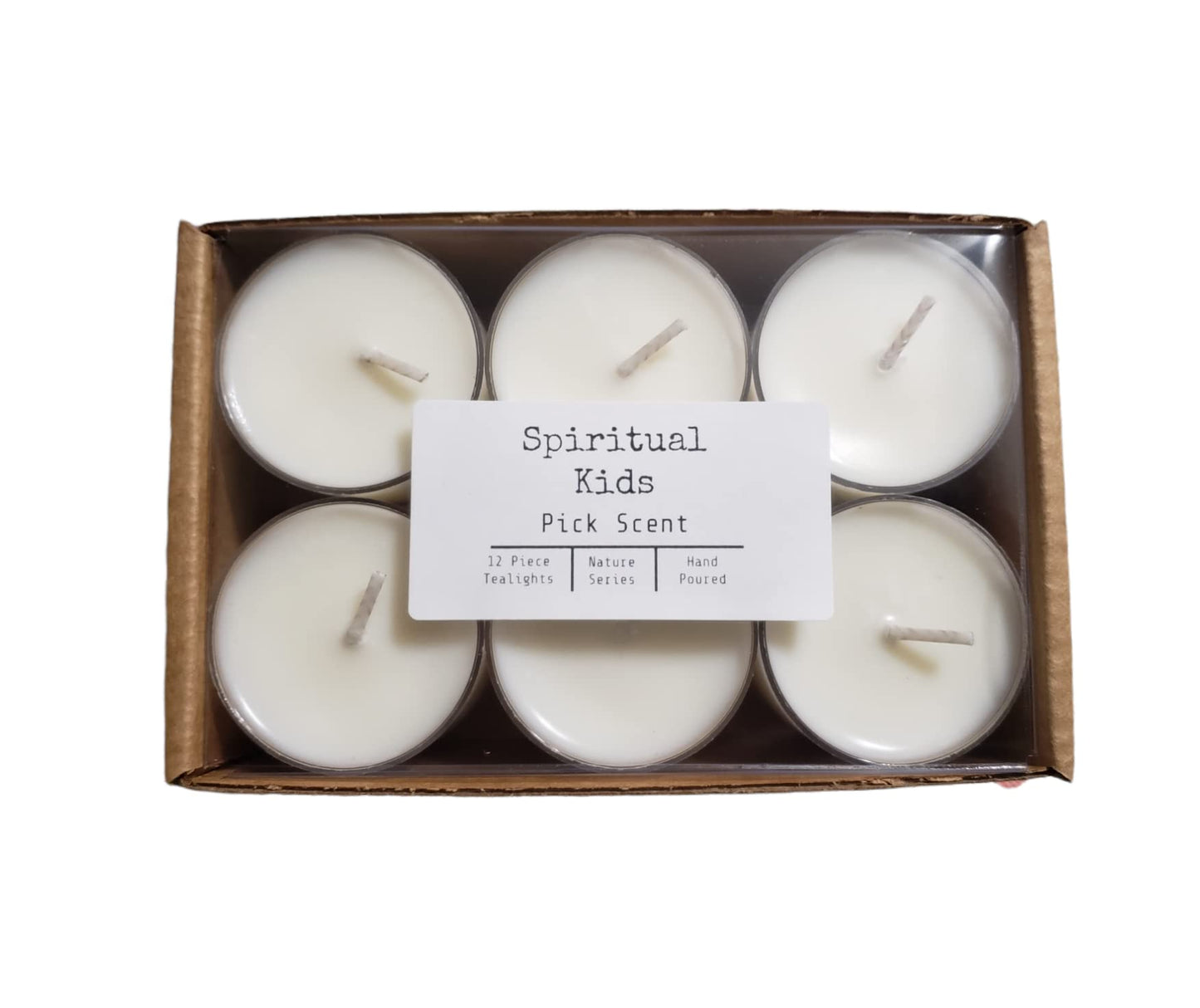 12 Count Soy Tealights CHOOSE SCENT Hand Poured with All Natural Soy Wax and Fragrant/Essential Oils! (Banana Nut Bread)