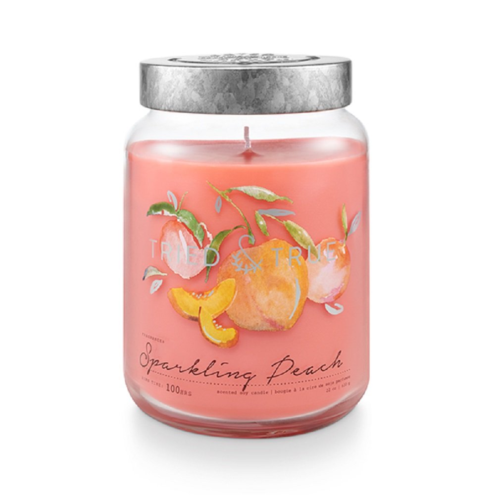 Tried & True Sparkling Peach Candle, 22.2 oz.
