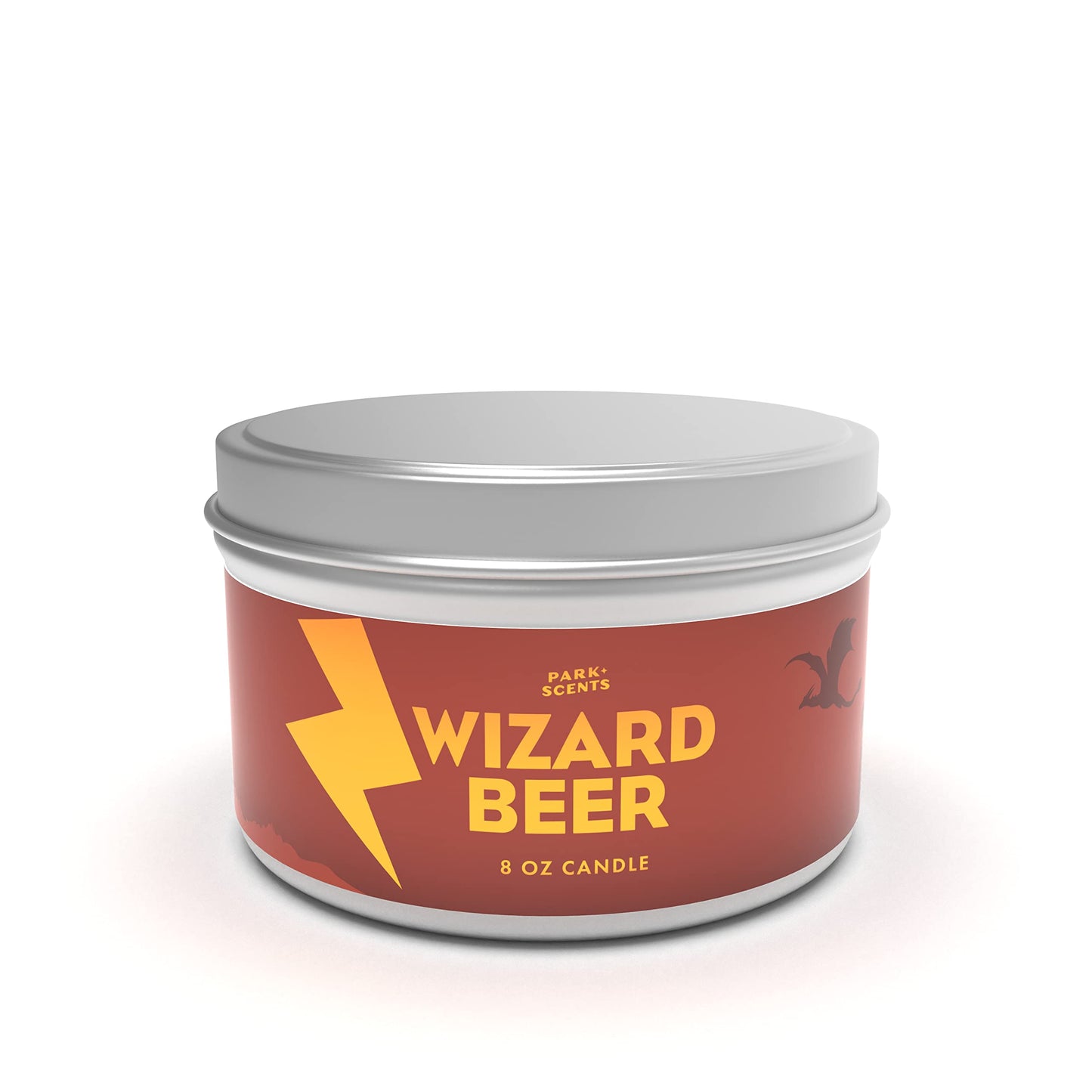 Park Scents Wizard Beer Candle - sweet butterbeer smell - reminiscent of iconic drink - Handmade in the USA - vegan and cruelty-free | 8 oz Tin