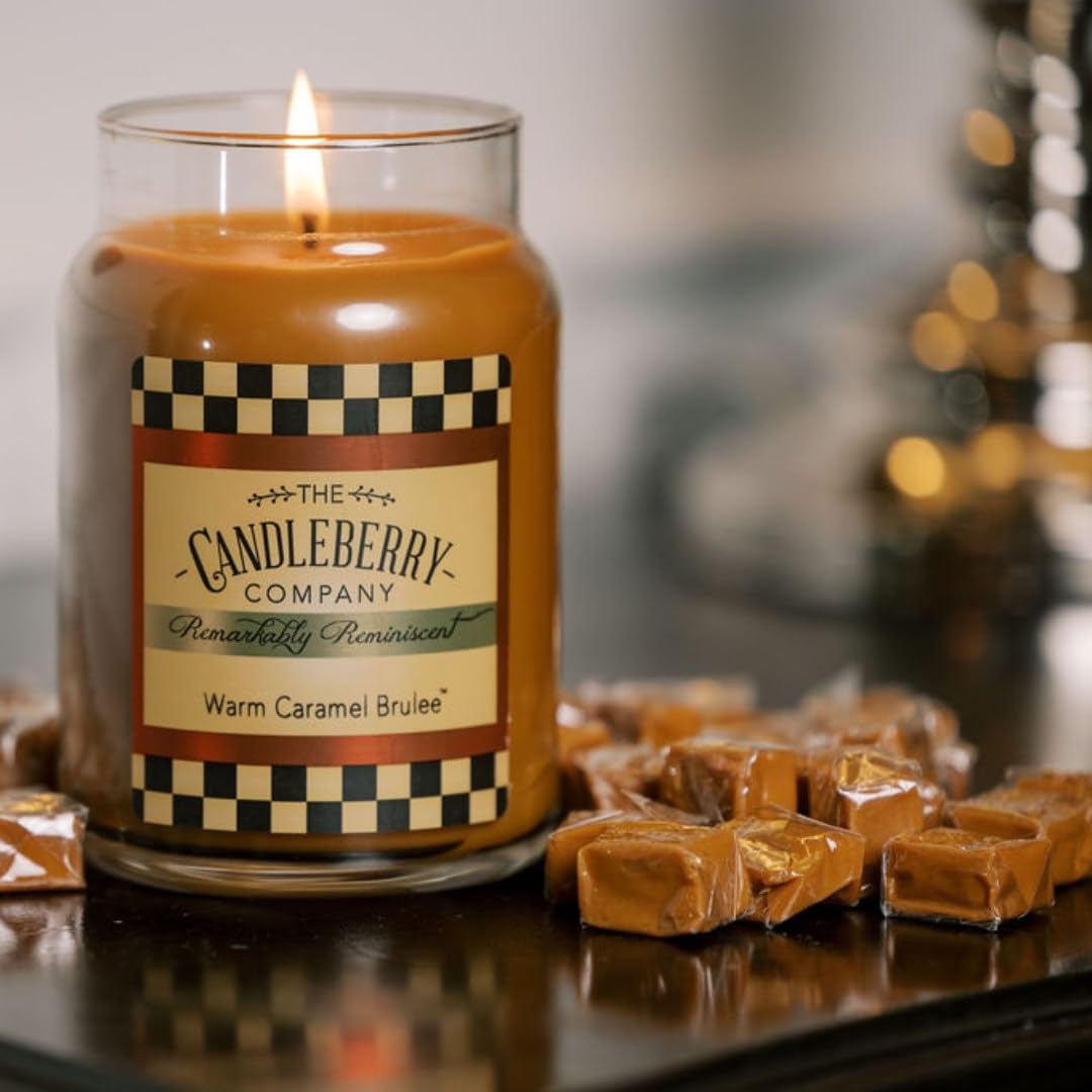 Warm Caramel Brulee™, Large Jar Candle