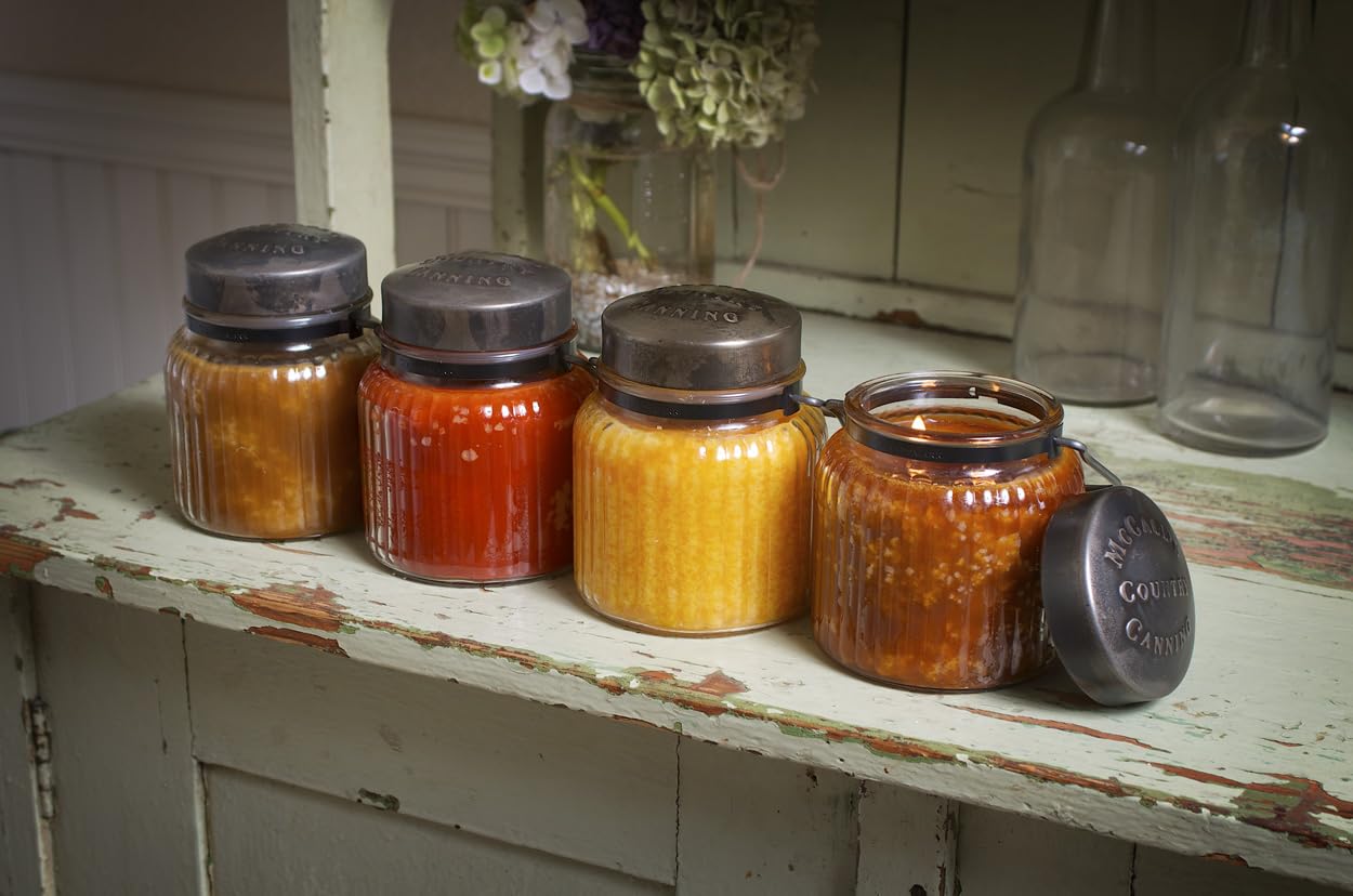 McCall’s Candles | Fresh Strawberries | 18 oz Scented Candle | Indulgence Collection | USA-Poured | Double Wick | Grooved Jar with Carrying Handle | Light & Juicy Farmstand Fragrance