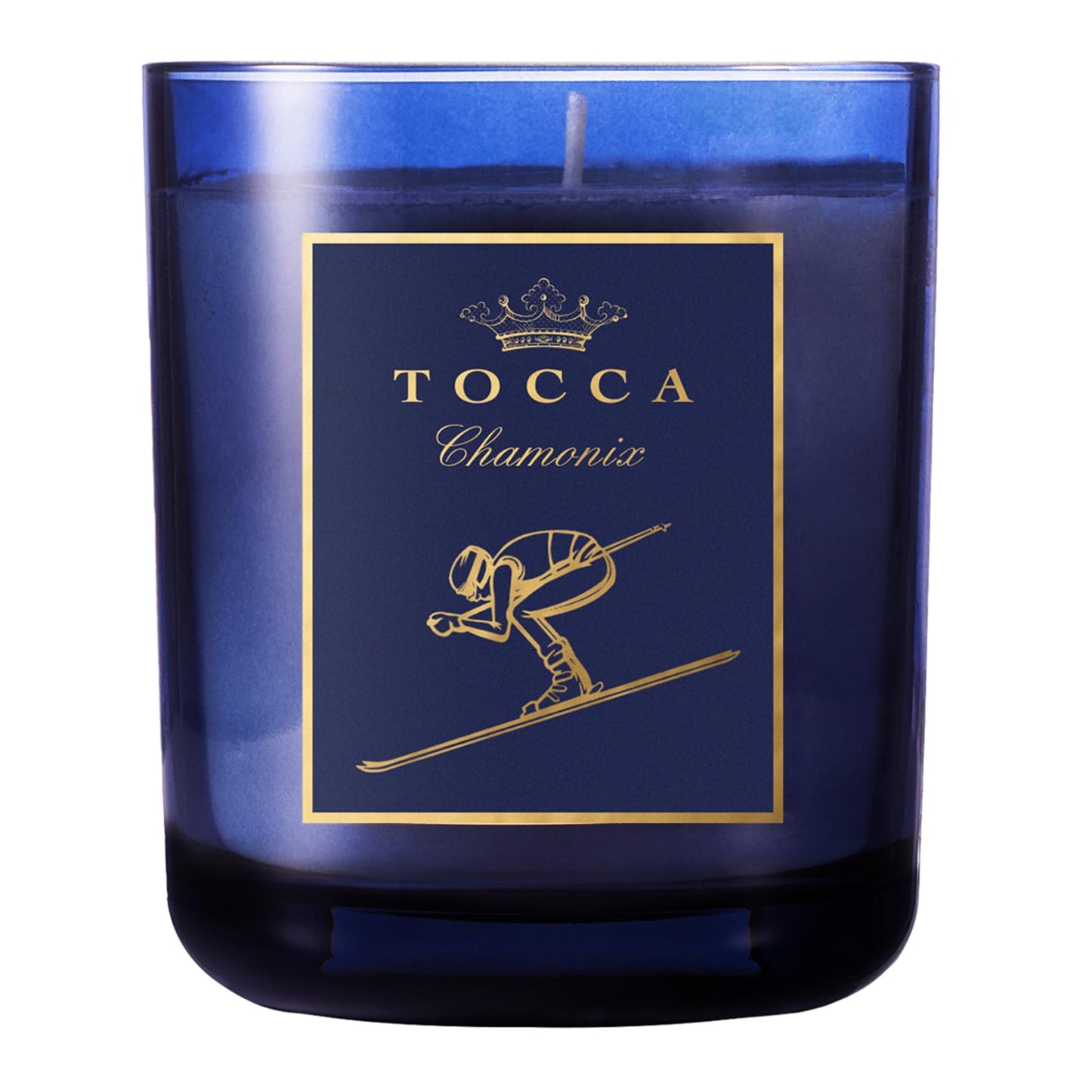 TOCCA Chamonix 10oz Candle - Rosemary & Pine Scented, Hand Poured Soy-Wax Blend with 100% Cotton Wick, 60 Hour Burn Time