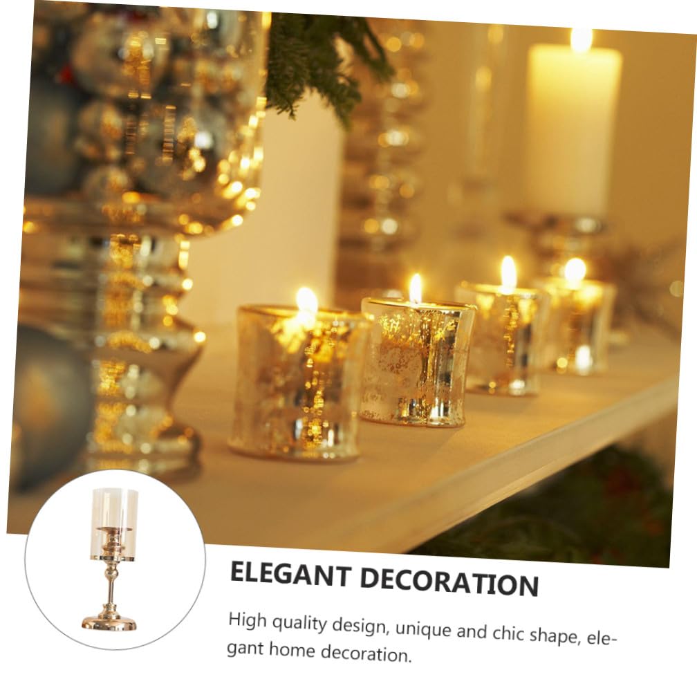 Generic Chic Decorative Candle Stand Fashion Candle Stand Retro Candlestick for Dining Room