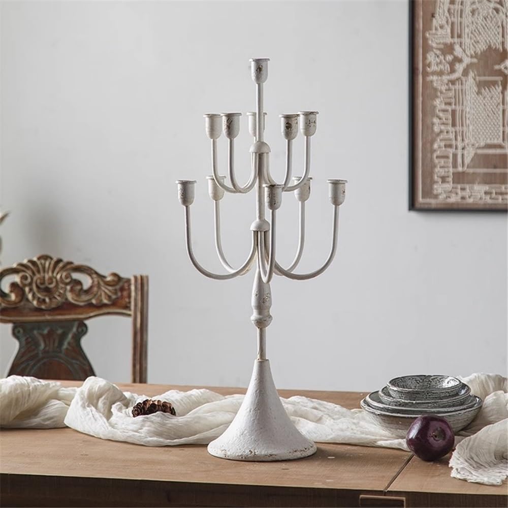 YUHUAWF Candle Holderss Retro Candlestick Ornaments Creative Branch Candle Holder for Wedding, Church, Halloween, Dining, Home Decor Decorative Candlestick