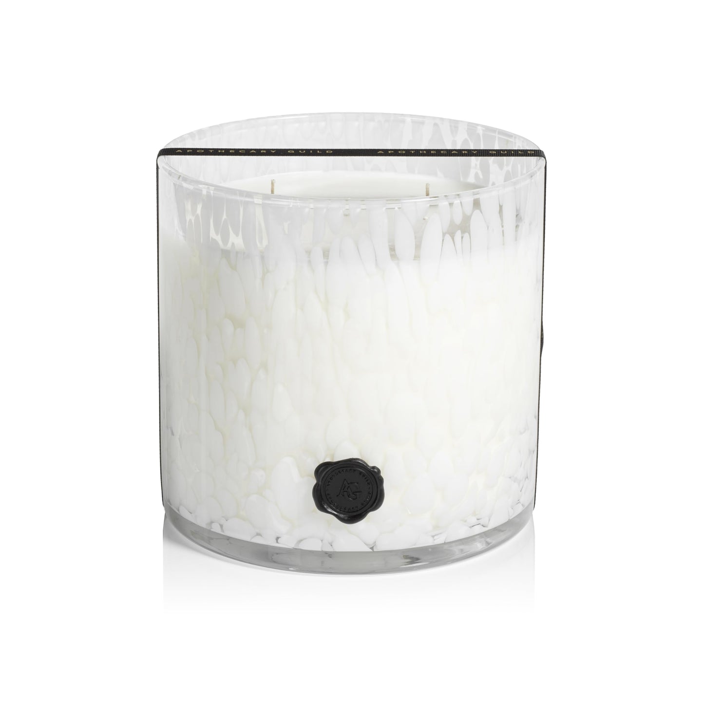 Zodax Apothecary Guild Scented Opal Glass Jar Candle - 128 oz/5-Wick - Gardenia