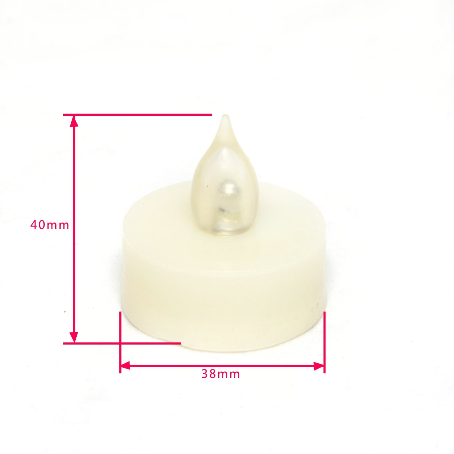 6 Flameless Tealight Candles with Remote and Timer Flickering Battery Operated Electric LED Tea Lights Halloween Jack-O-Lantern Pumpkin Wedding Centerpieces Christmas Party Decorations Batteries Incl.