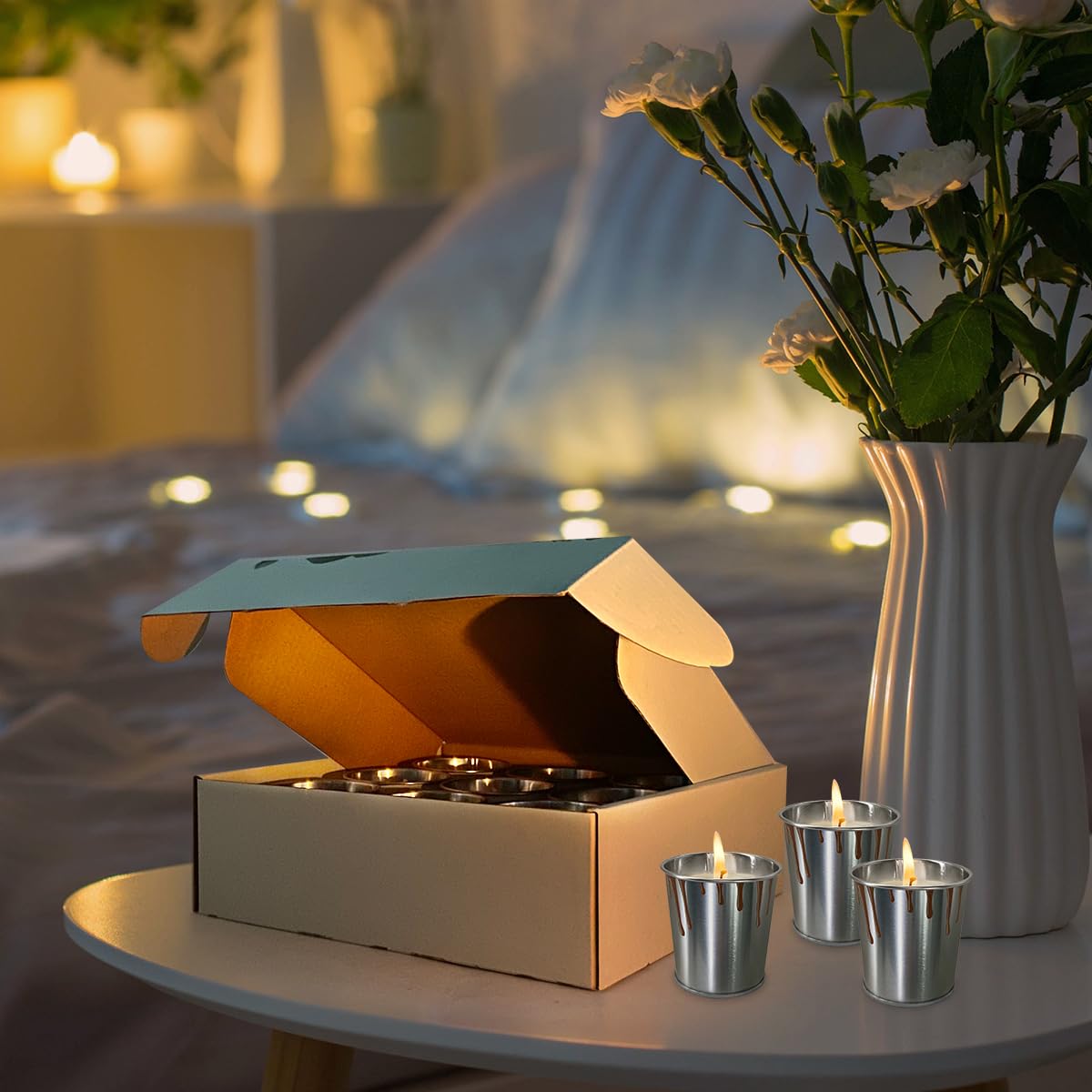 Outdoor Candles, Citronella Candles Outdoor, 9 Pack, Bulk Citronella Candle, for Patio Decor, Outside Table Decor, Camping Accessories