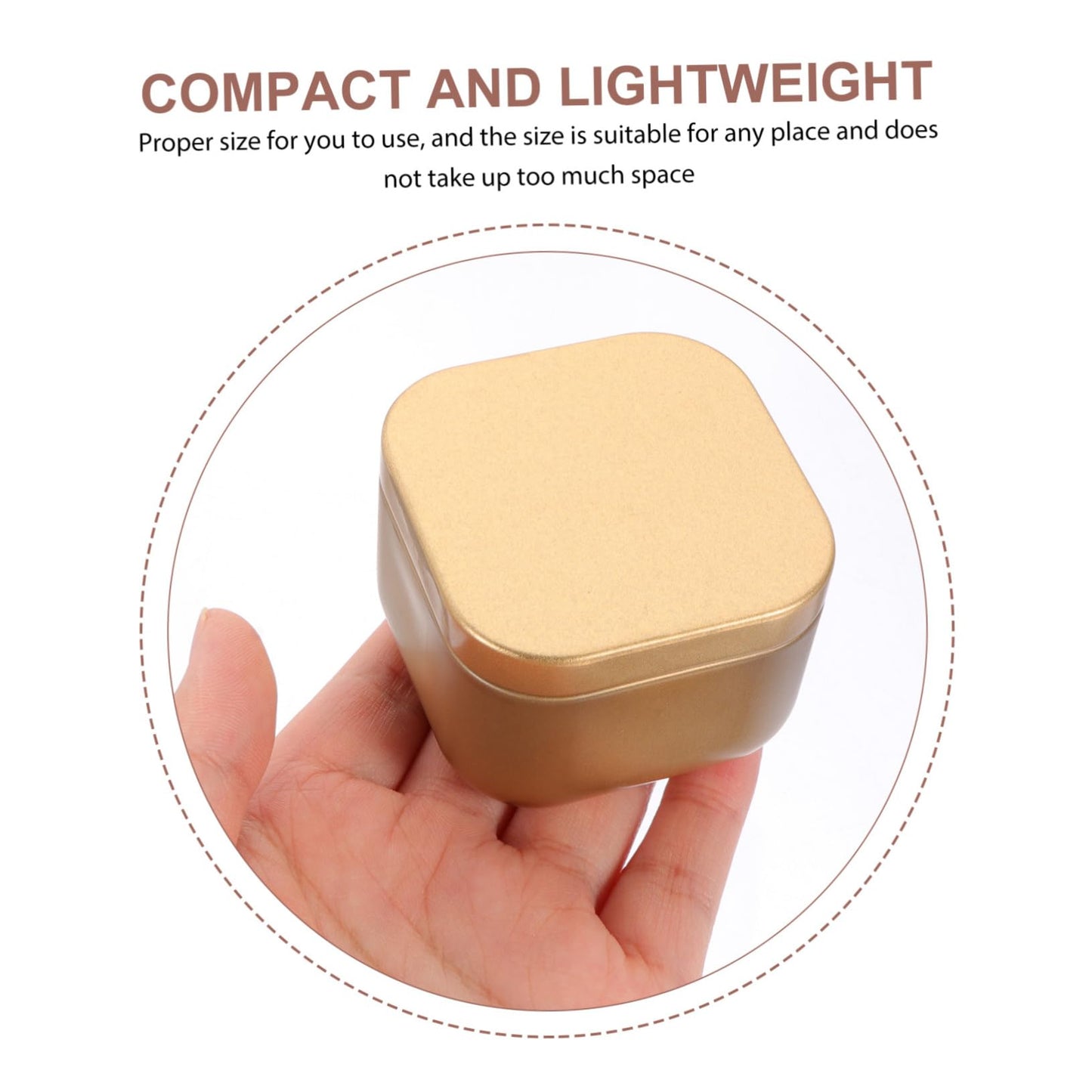 OSALADI 2pcs DIY Scented Candle Tins Empty Metal Candle Jars Frosted Finish for Aromatherapy for Crafting and Home Decor