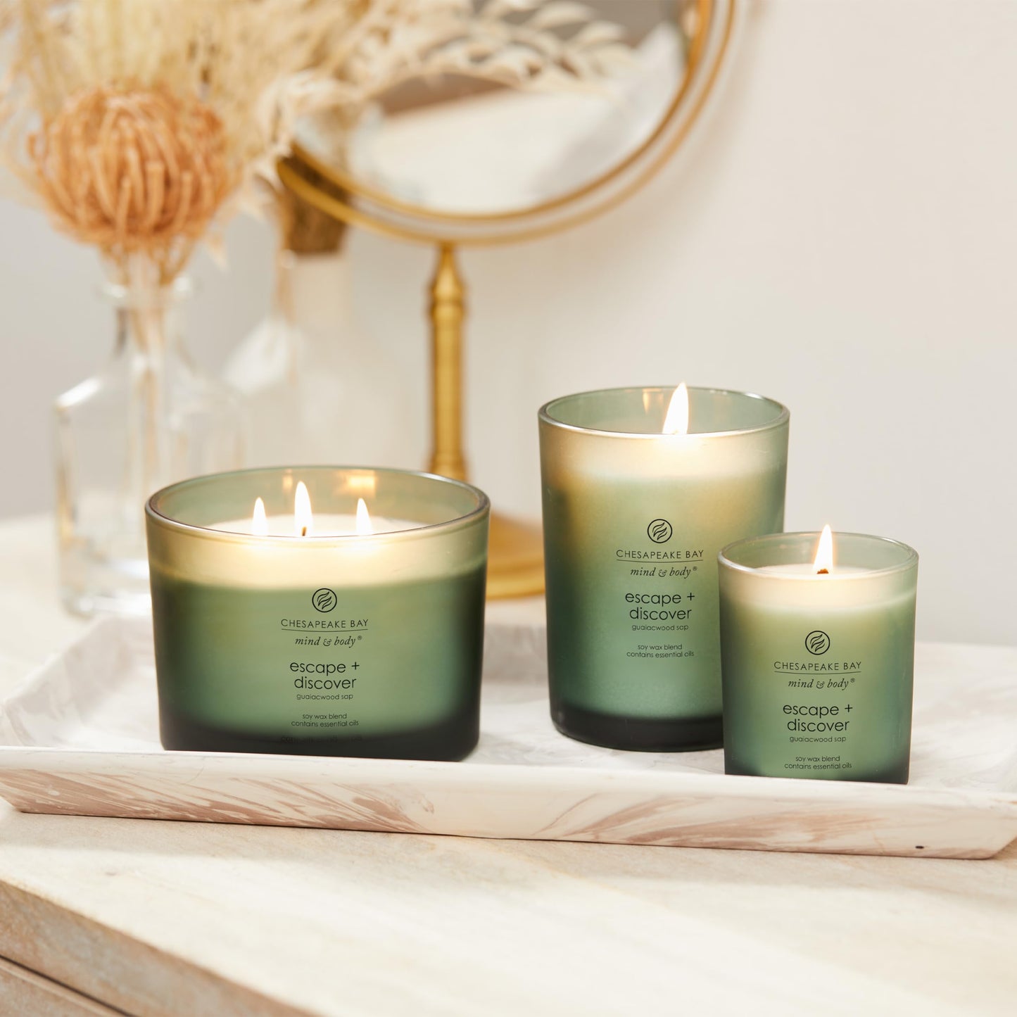 Chesapeake Bay Candle Escape + Discover Medium Jar