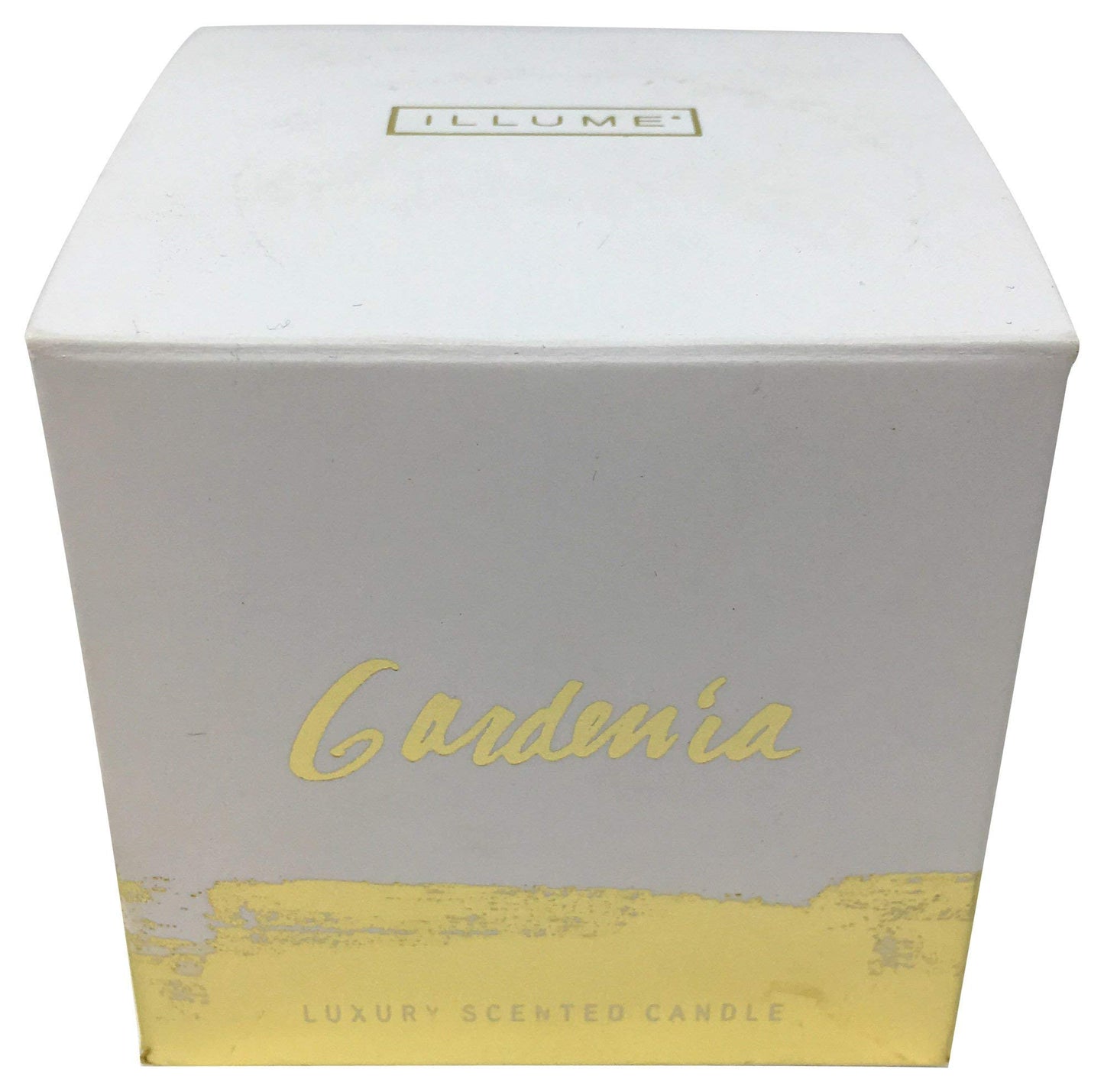 Illume Gardenia Soy Candle, Demi Boxed Glass, Clear, 4.8 oz.