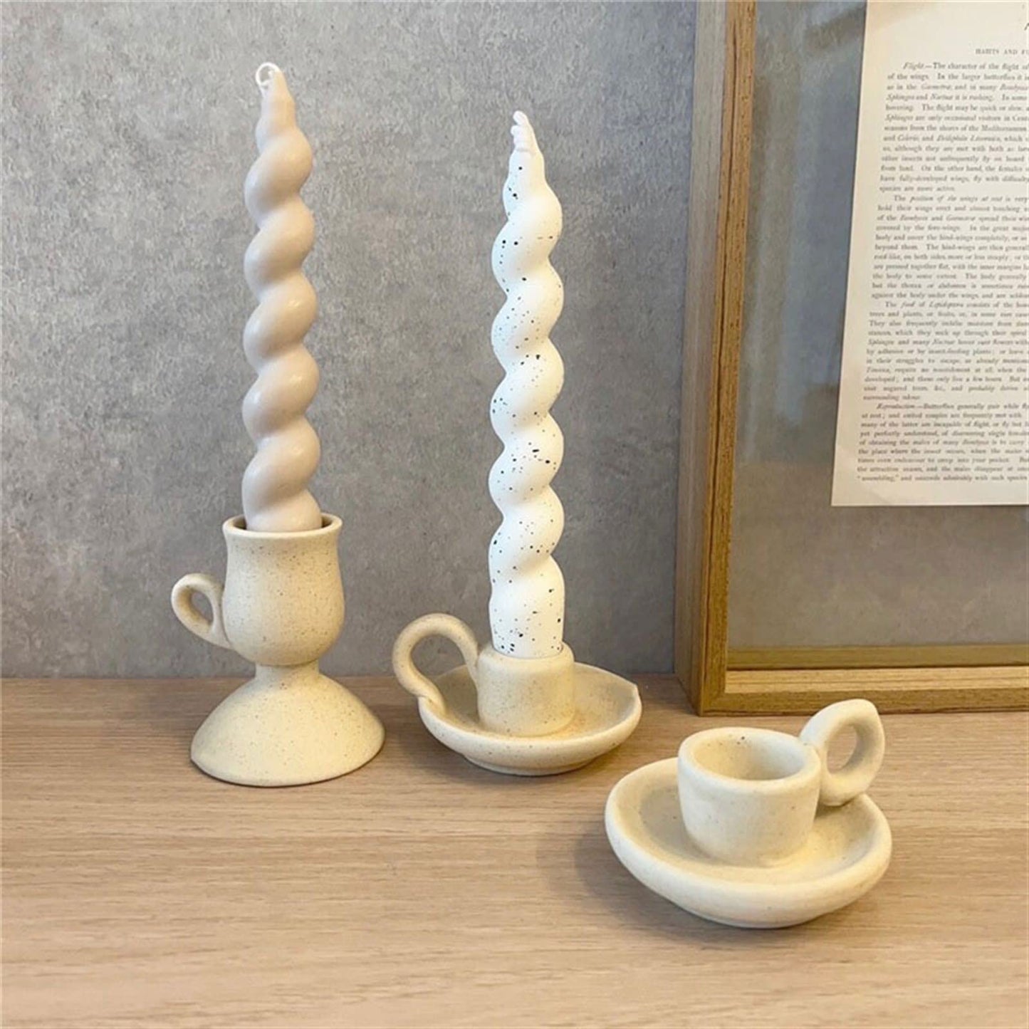 Candlestick Holders Home Decoration Aromatherapy Candle Holder Ceramic Candle Holder Desktop Decoration Ornaments Candle Holders