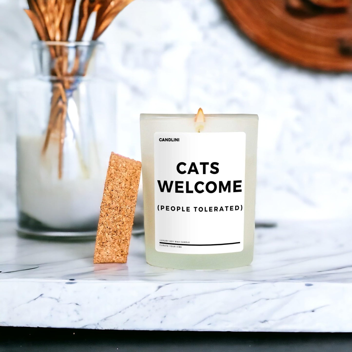 Cat Mom Candle Gift Box | Vanilla Scented Soy Wax Candle | Perfect for Women's Birthday or Anniversary