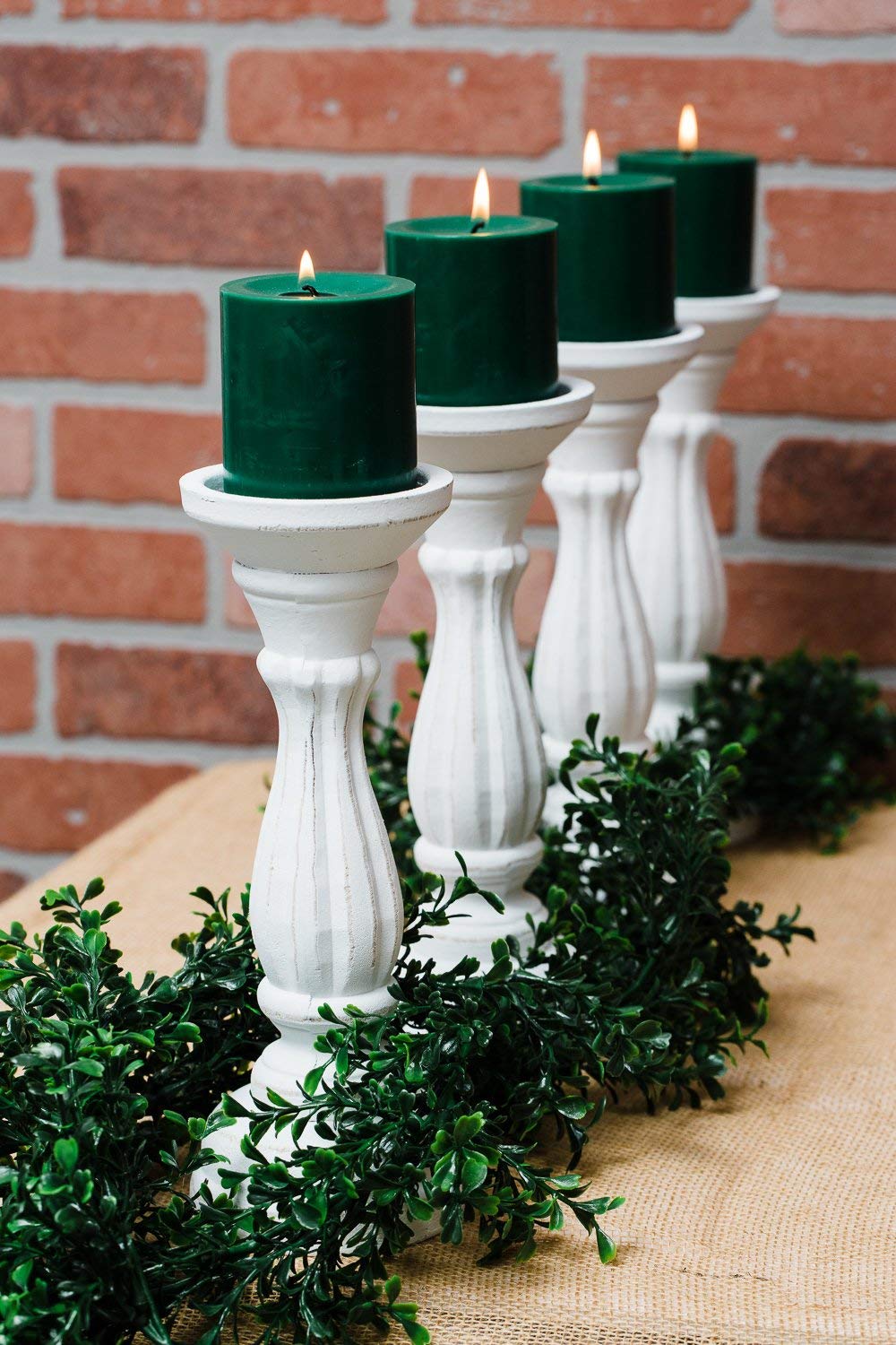 Richland® 3" X 3" Hand Poured Pillar Candle Dark Green
