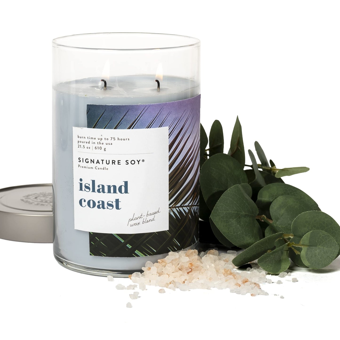 Signature Soy Lidded Island Coast Scented Candle Extra Large Jar