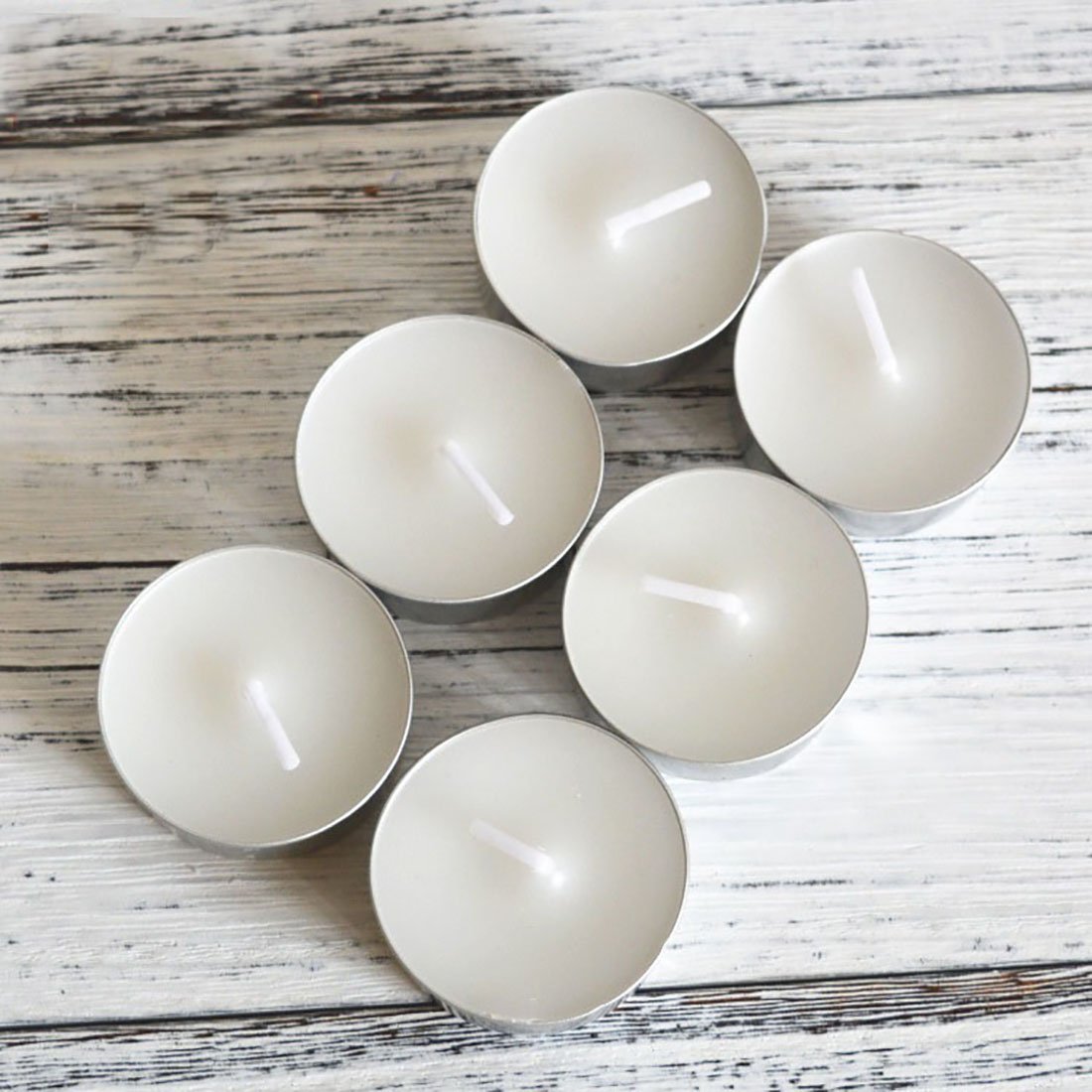 LISSOMPLUME Scented TeaLight Candles Long Burn Time Tealights Decorative Tea Light Wax 30pcs