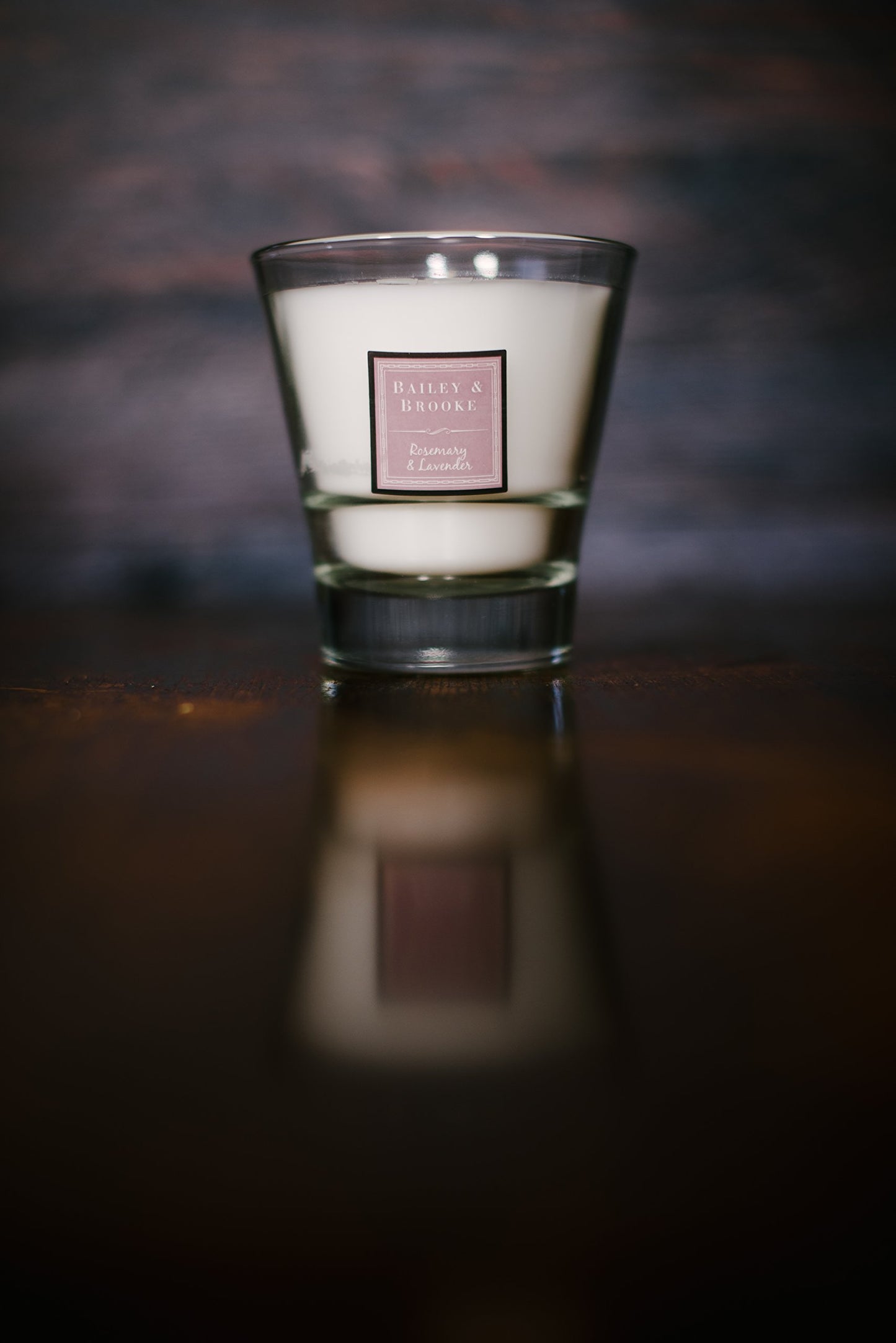 Bailey & Brooke Rose Blossom Filled Tumbler Glass Candle