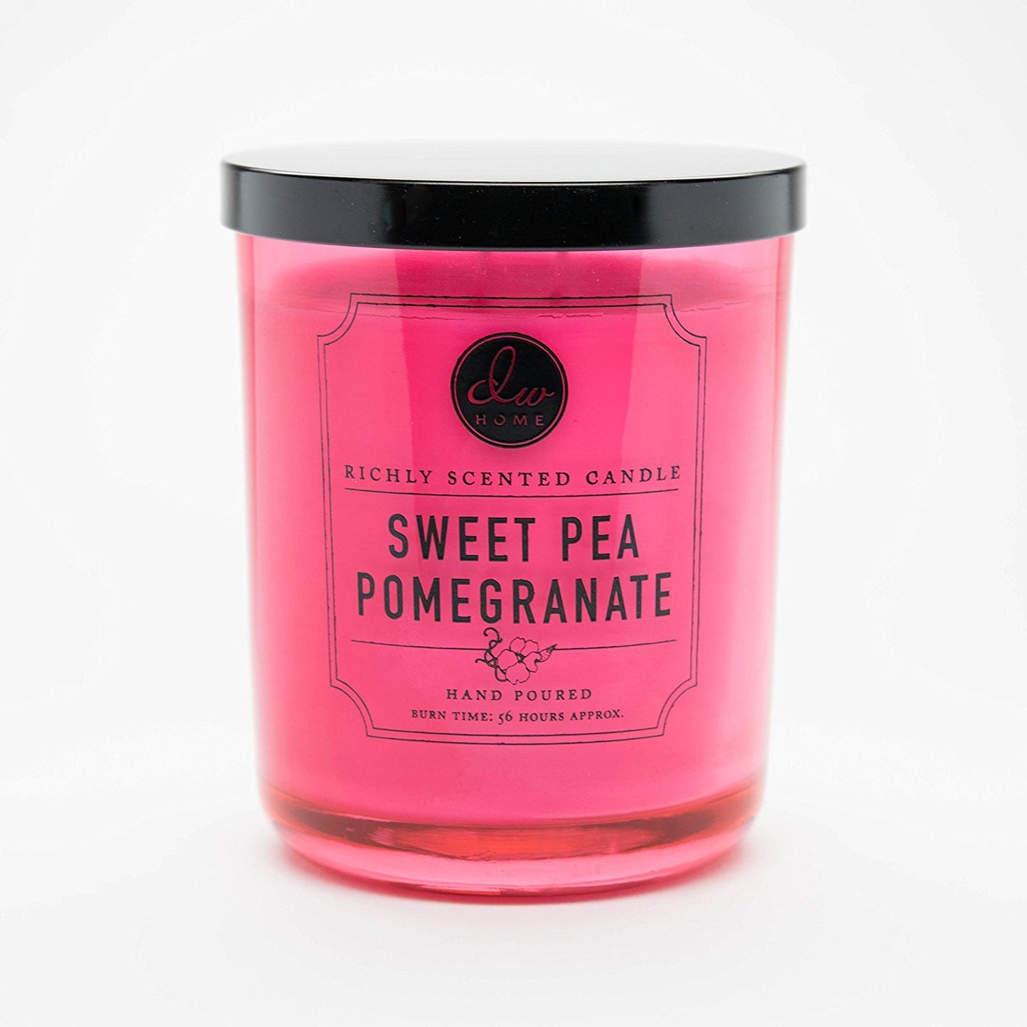 DW Home Large Double Wick Candle, Sweet Pea Pomegranate
