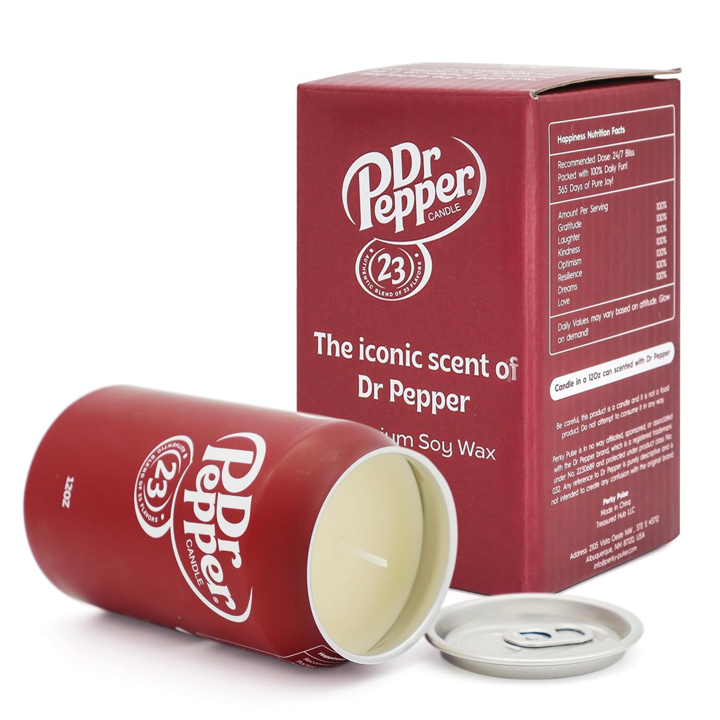 Dr Pepper Candle – The Cute & Funny Soda Candle for Cool Gifts – Dr Pepper Stuff – Cute Candles, Cool Things & Dr Pepper Gifts