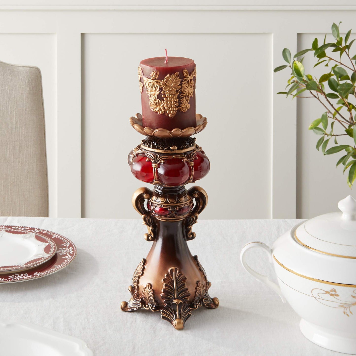 OK Lighting Candleholder, 12.0"