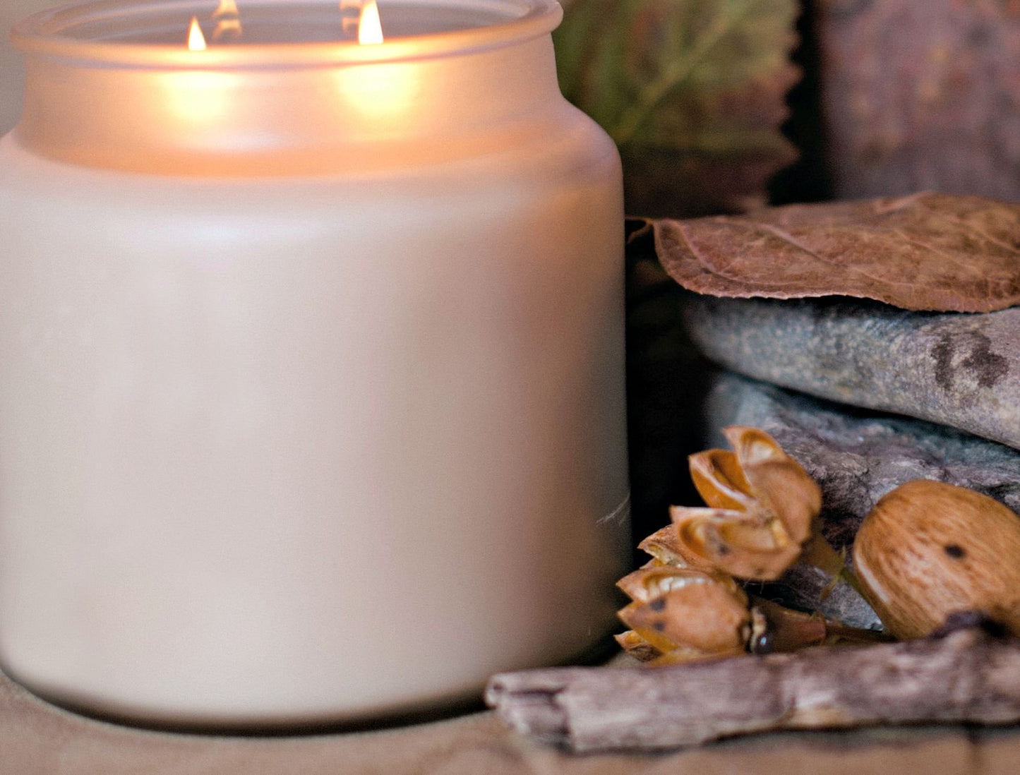 Strong Scented Candles Using Innovative Fragrance Technology. Authentic Vanilla Soy Candle 16oz by Pure Integrity