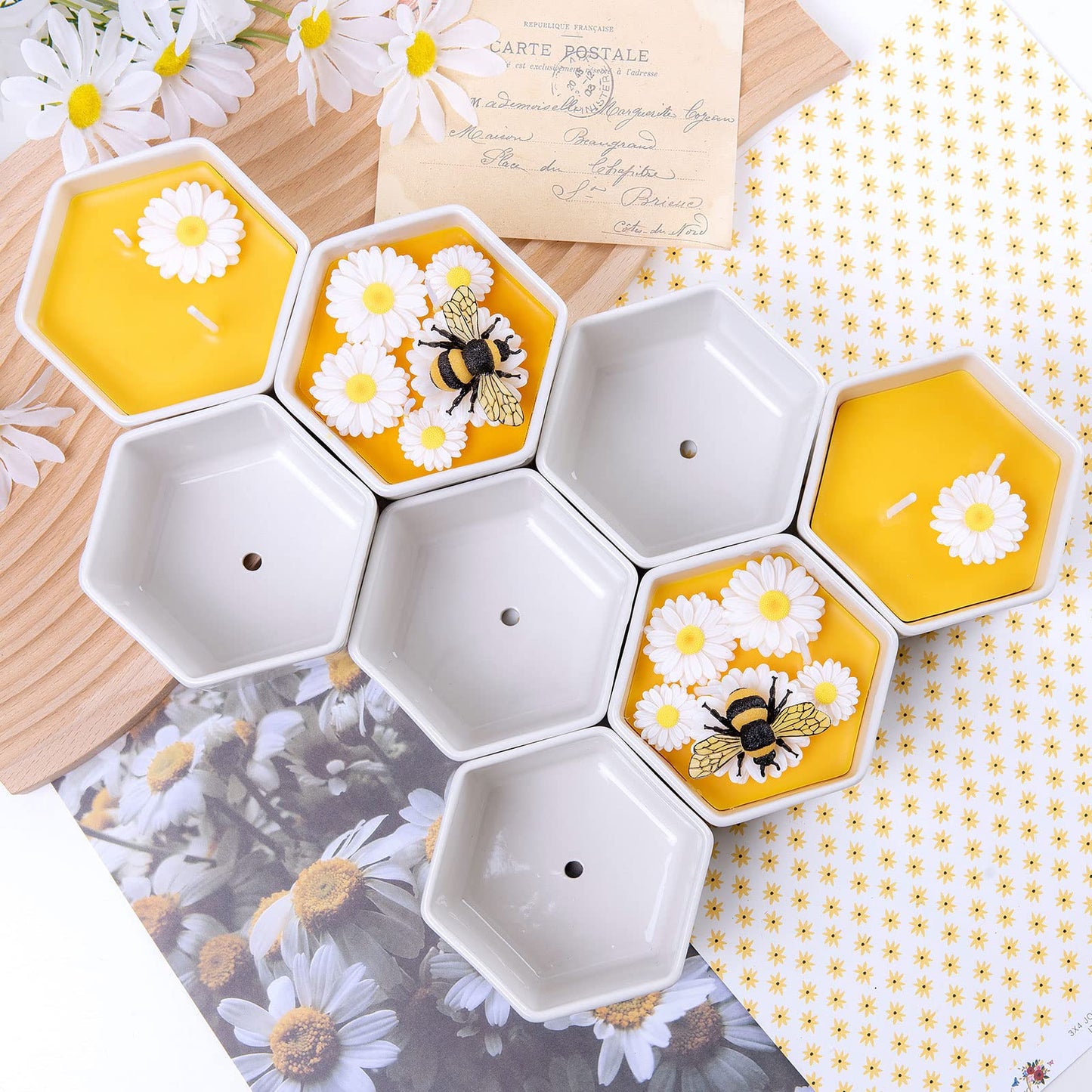 Honey Milk Bowl Scented Soy Candle for Spring Gift