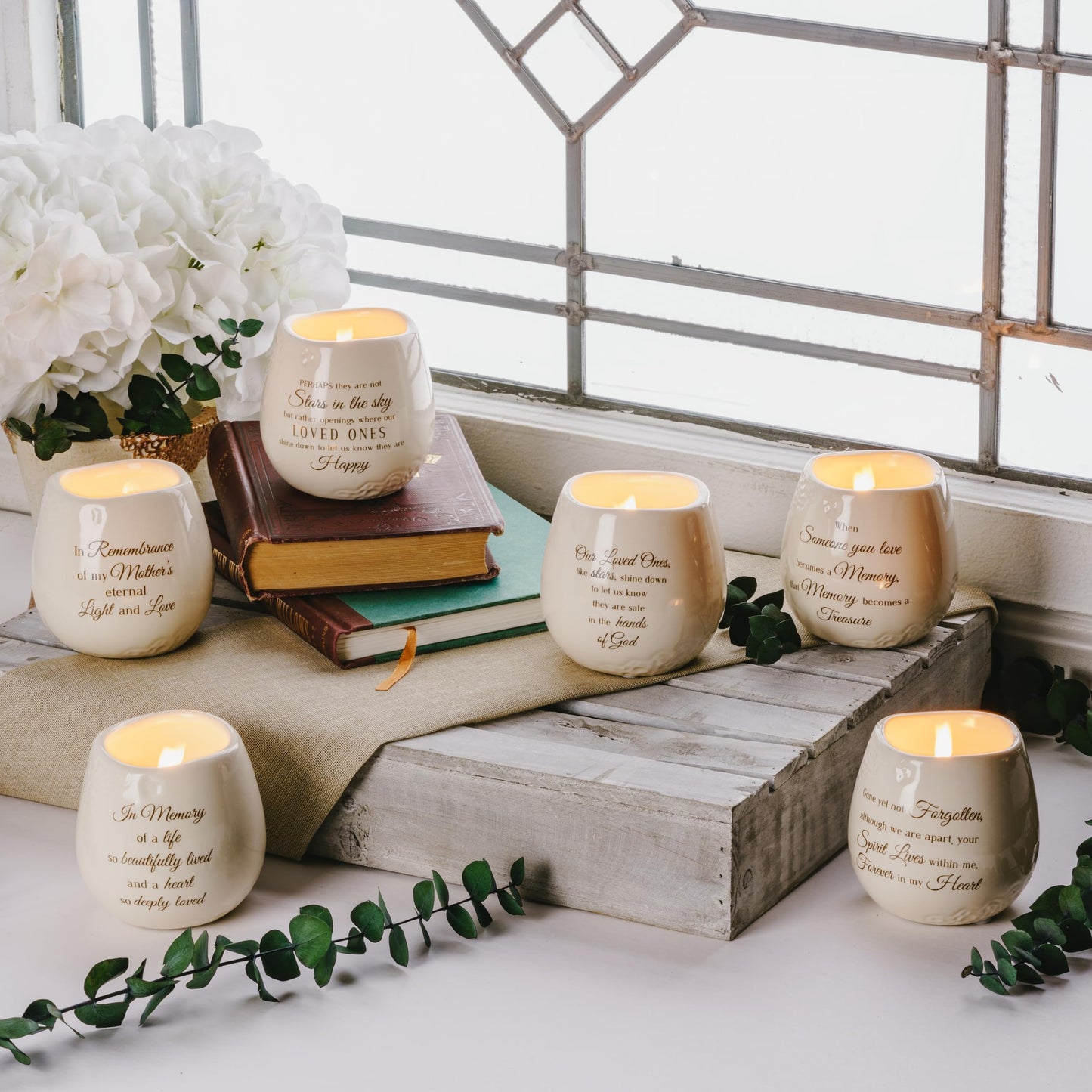 Pavilion Gift Company - Stars in The Sky - 8 oz -100% Soy Wax Candle Scent: Tranquility