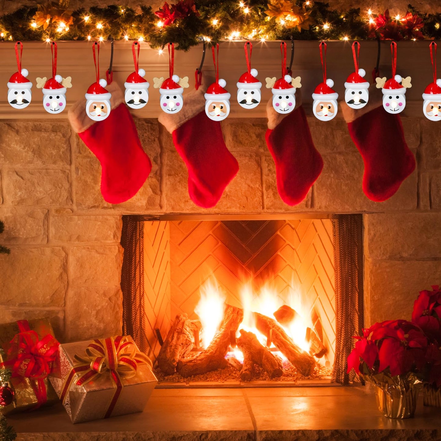 Wondise Snowman Battery Operated Flameless Tealight, 6H Timer LED Candles - 12 Pack for Christmas Dating Wedding Decorations