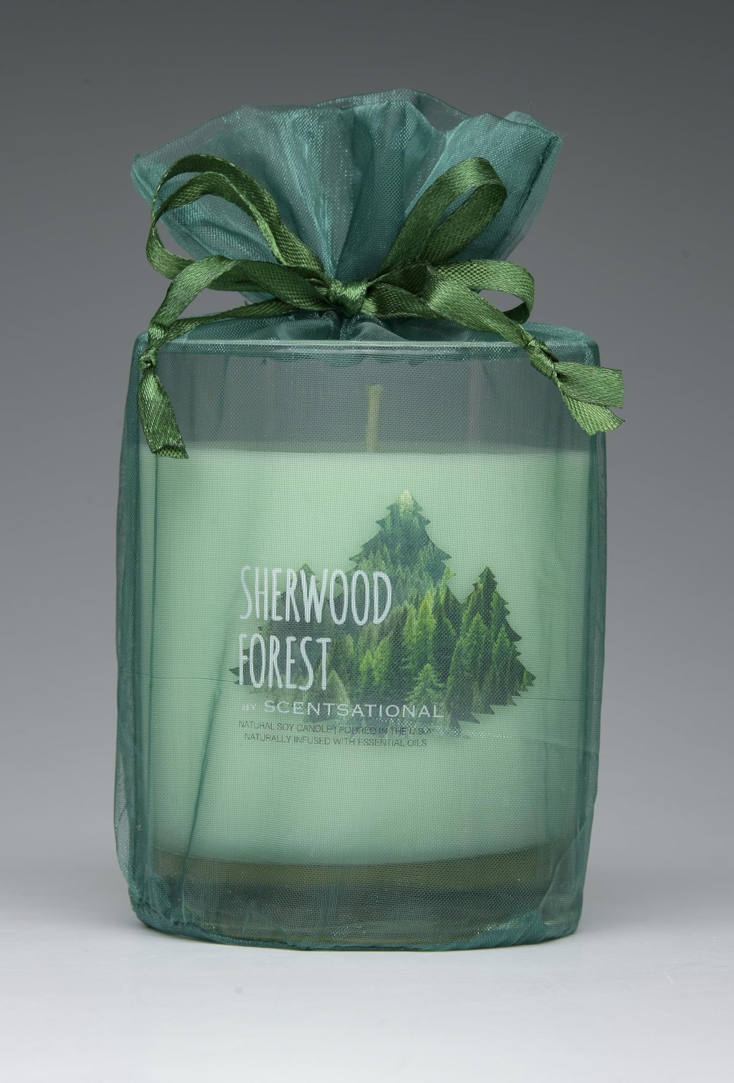 Scentsational Pure Natural Soy Candle Sherwood Forest 11 oz/ 311gr (Christmas Tree)