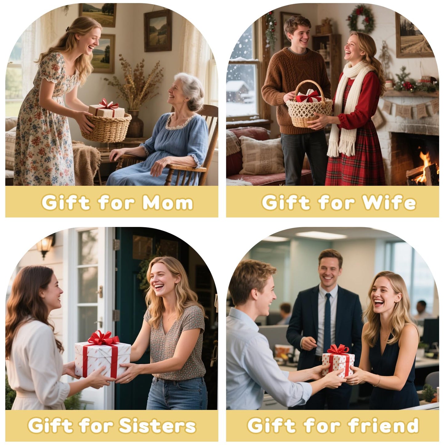 3 Wick Flameless Candles Set of 2, 4"x4" Flickering Large Flameless Candles with Remote & Timer, Dimmable Real Wax Electric Pillar Candles Battery Operated, LED Candles for Home Wedding Xmas Decor