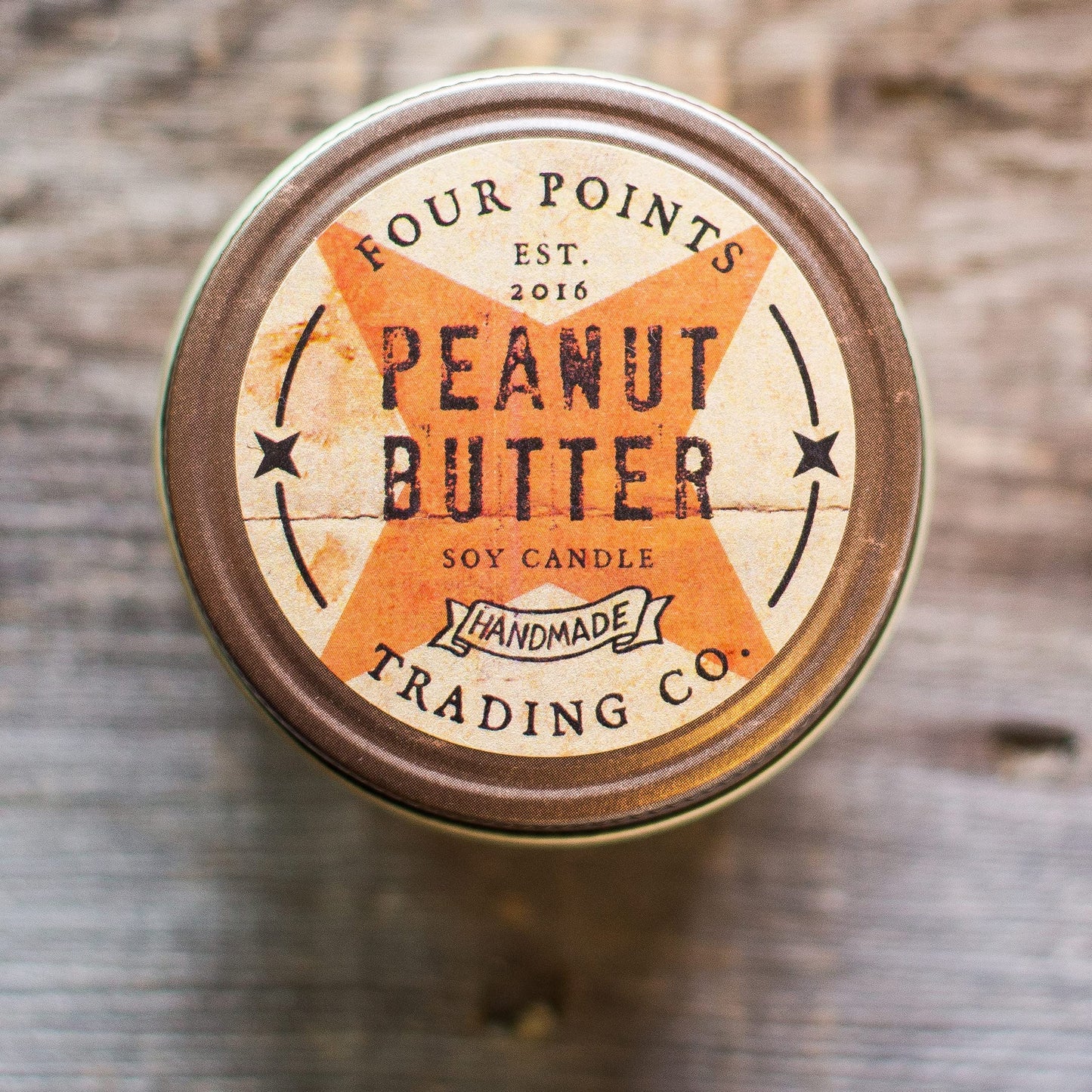 Peanut Butter Scented Candle, 4 Oz. Handcrafted Soy Wax Candles for Men & Women, Fragrant Aromatherapy Candle with Jar, Unique Room Scents, Relaxing Home Essentials for Mom, Daughter or Friend