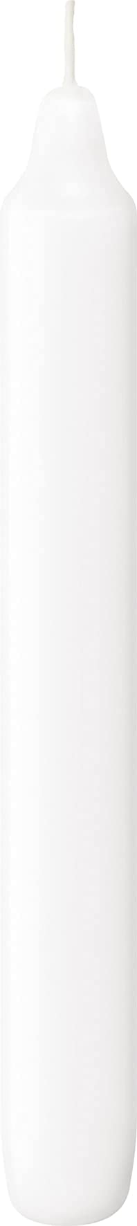BOLSIUS White Household Candles 7 Inch Dinner Candlesticks - 45 Count Bulk Pack - 6+ Hours Clean Burning - Premium European Quality - Shabbat Candles - No Palm Oil - 0% Animal Fat - Emergency Candle