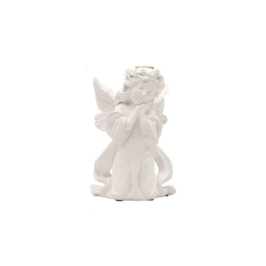 Candlestick Holders Retro Angel Candle Holder Romantic Candlelight Dinner Candle Holder Ornament Wedding Scene Arrangement Props Gift Decorations Candle Holders (Size : B)
