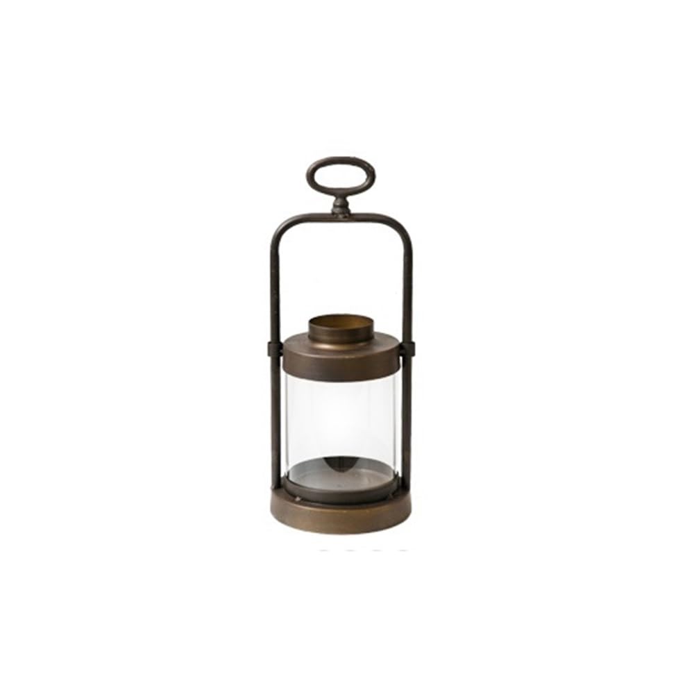 Candle Holders Industrial Style Iron Candlestick Retro Ornaments for Weddings, Churches, Halloween, Dining and Home Accessories Decorative Candlestick(Small)
